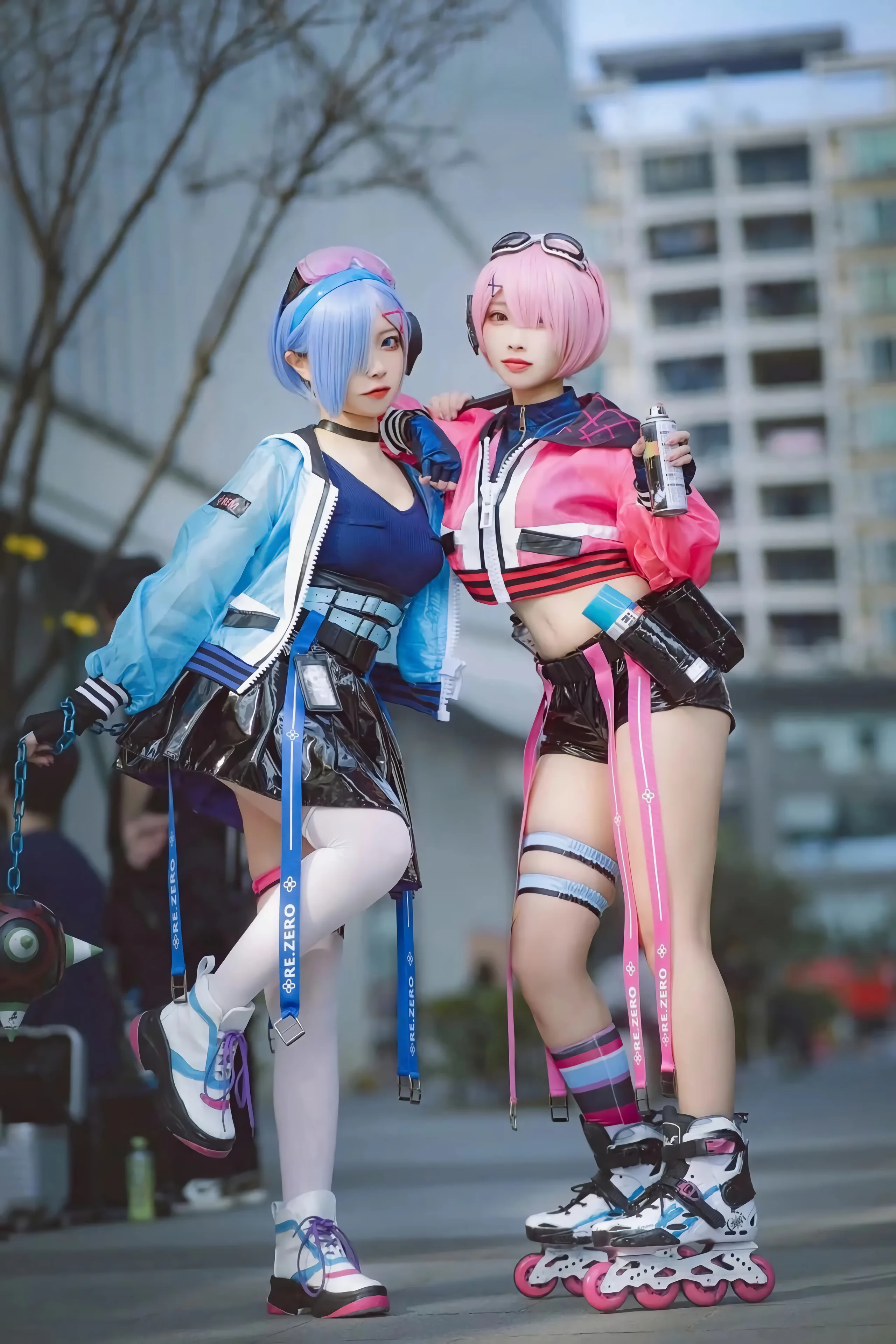 二佐Nisa &宫本桜 蕾姆&拉姆场照19P 272 3M