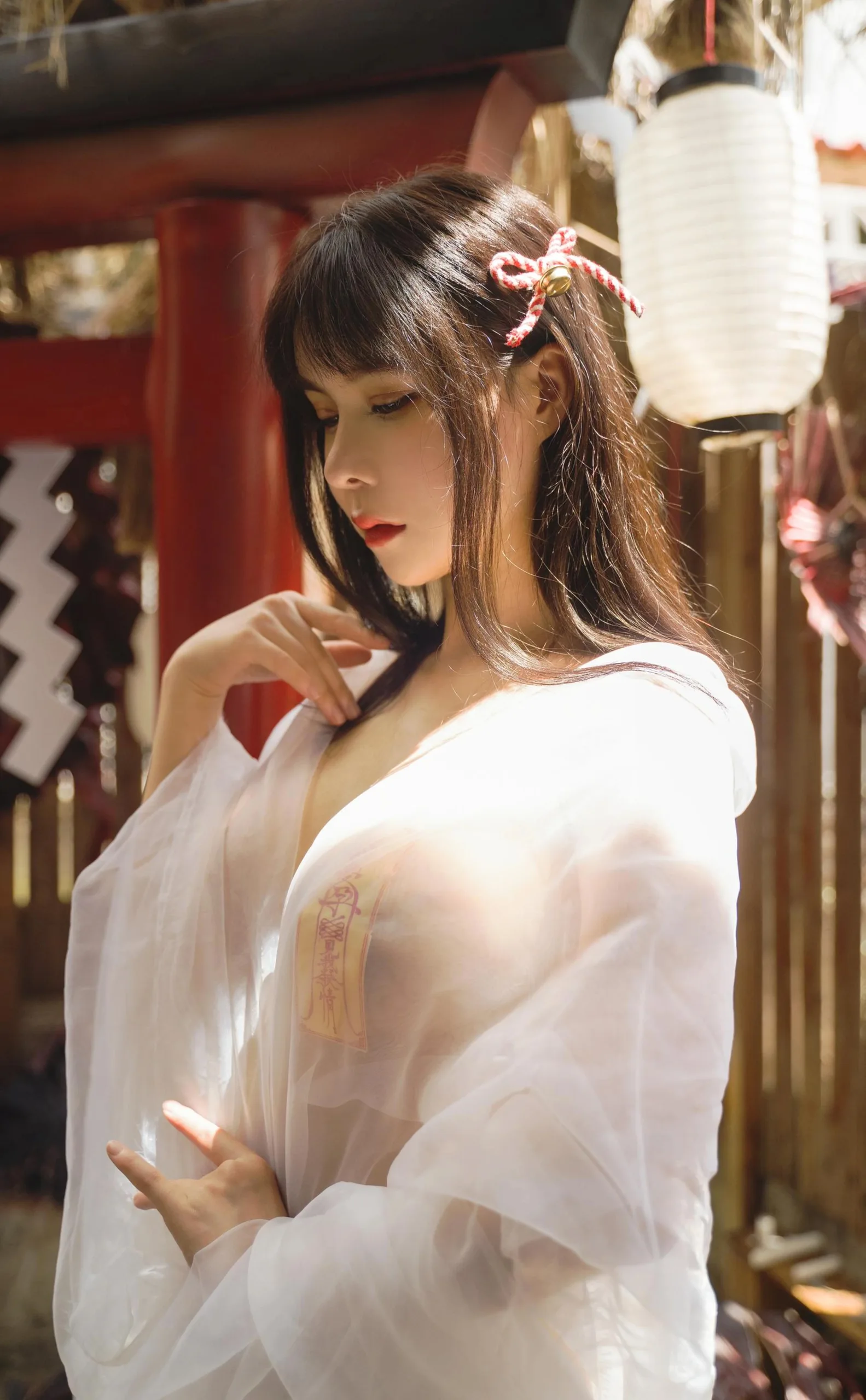 亚马逊鲶鱼 神社符纸巫女 96P