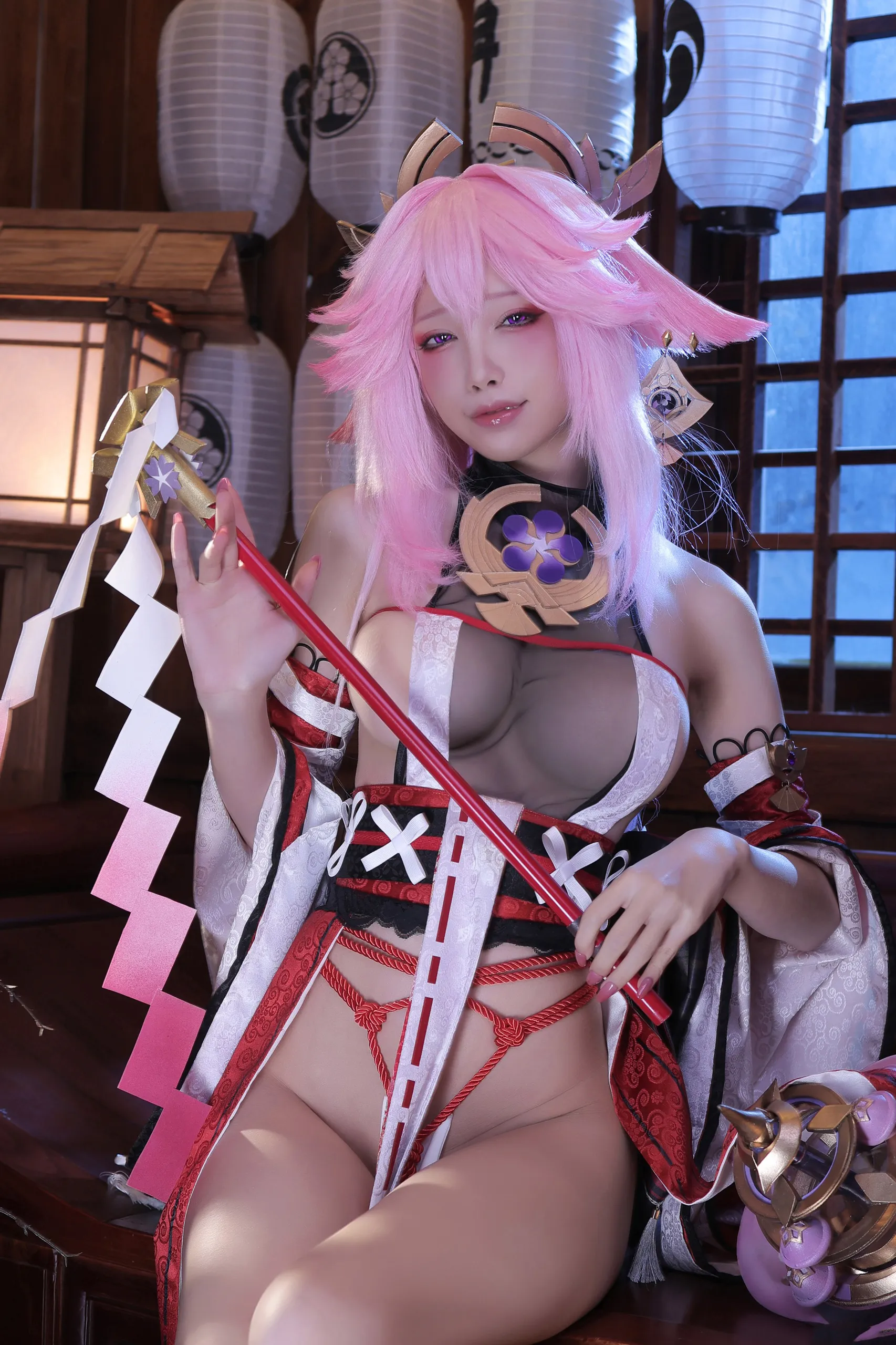 《原神》八重神子 第2弹：水淼Aqua - 第10张写真大图