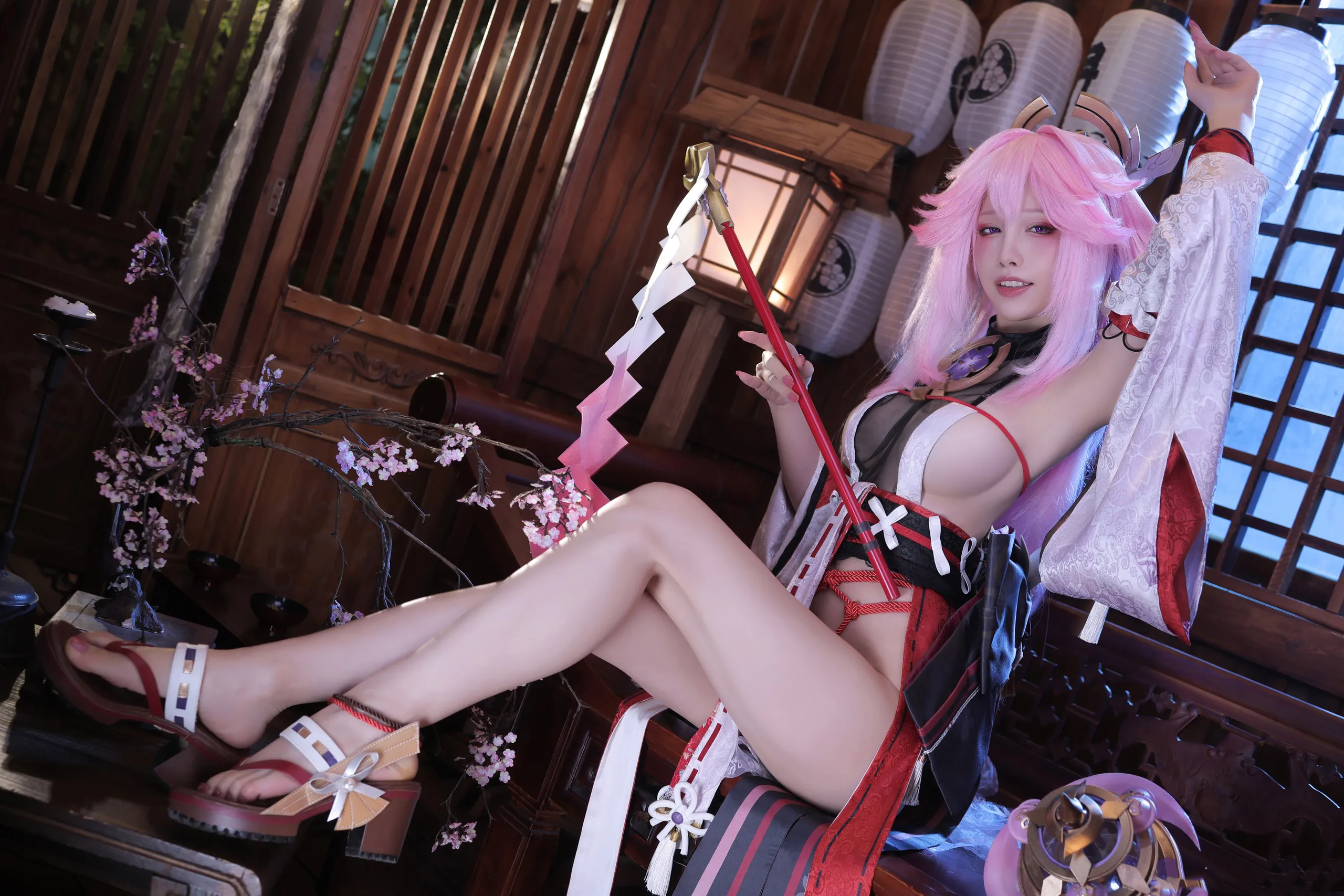 《原神》八重神子 第2弹：水淼Aqua - 第11张写真大图