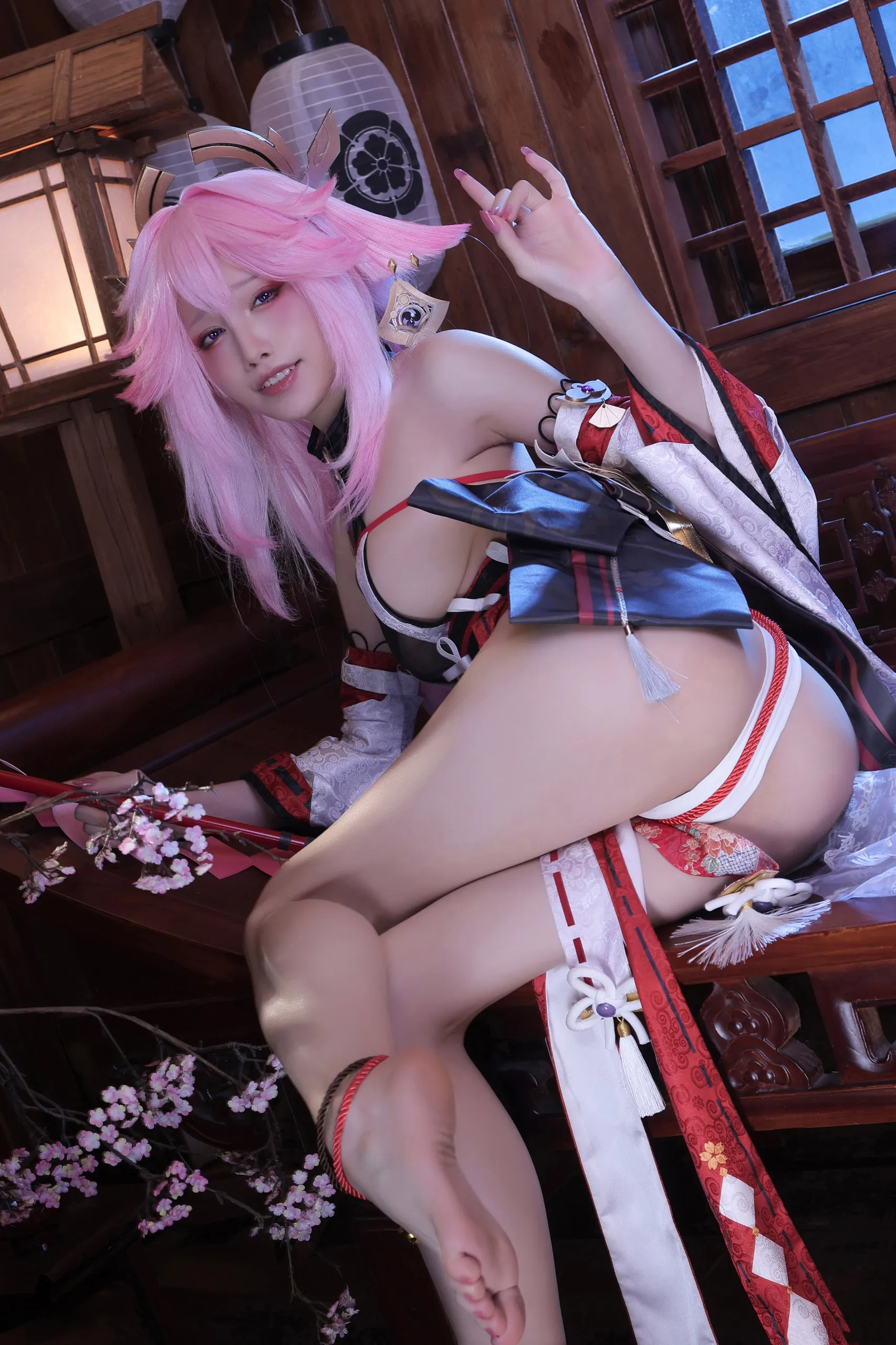 《原神》八重神子 第2弹：水淼Aqua - 第21张写真大图