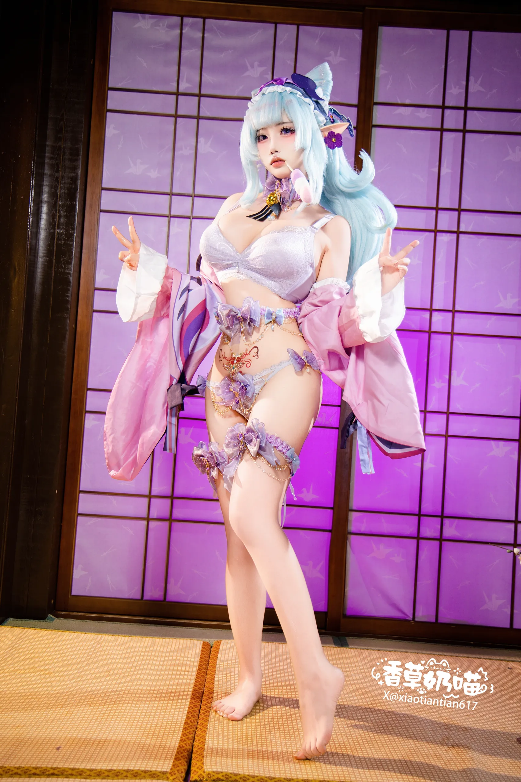《原神》梦见月瑞希：筱田甜 - 第126张写真大图