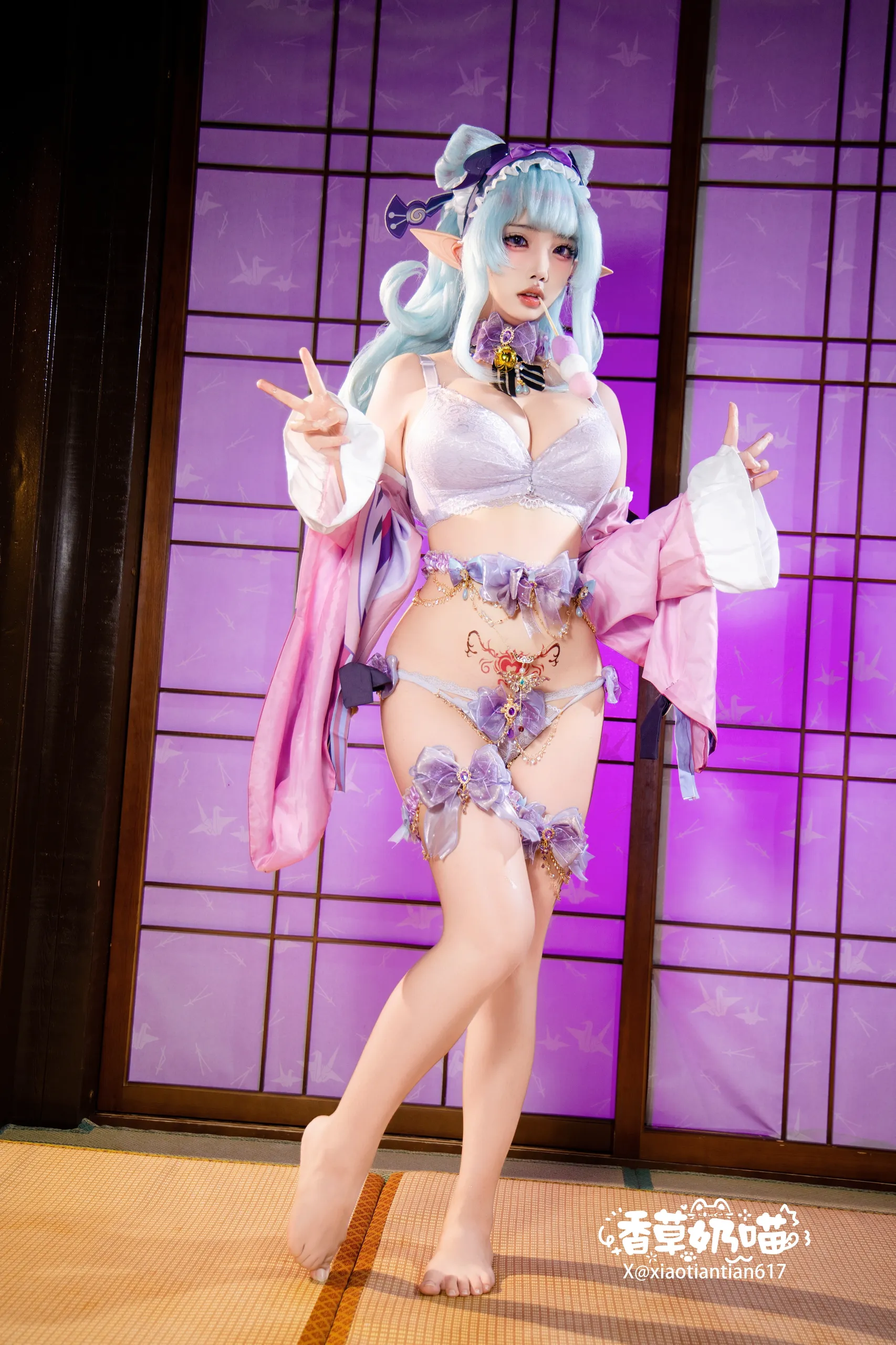 《原神》梦见月瑞希：筱田甜 - 第128张写真大图