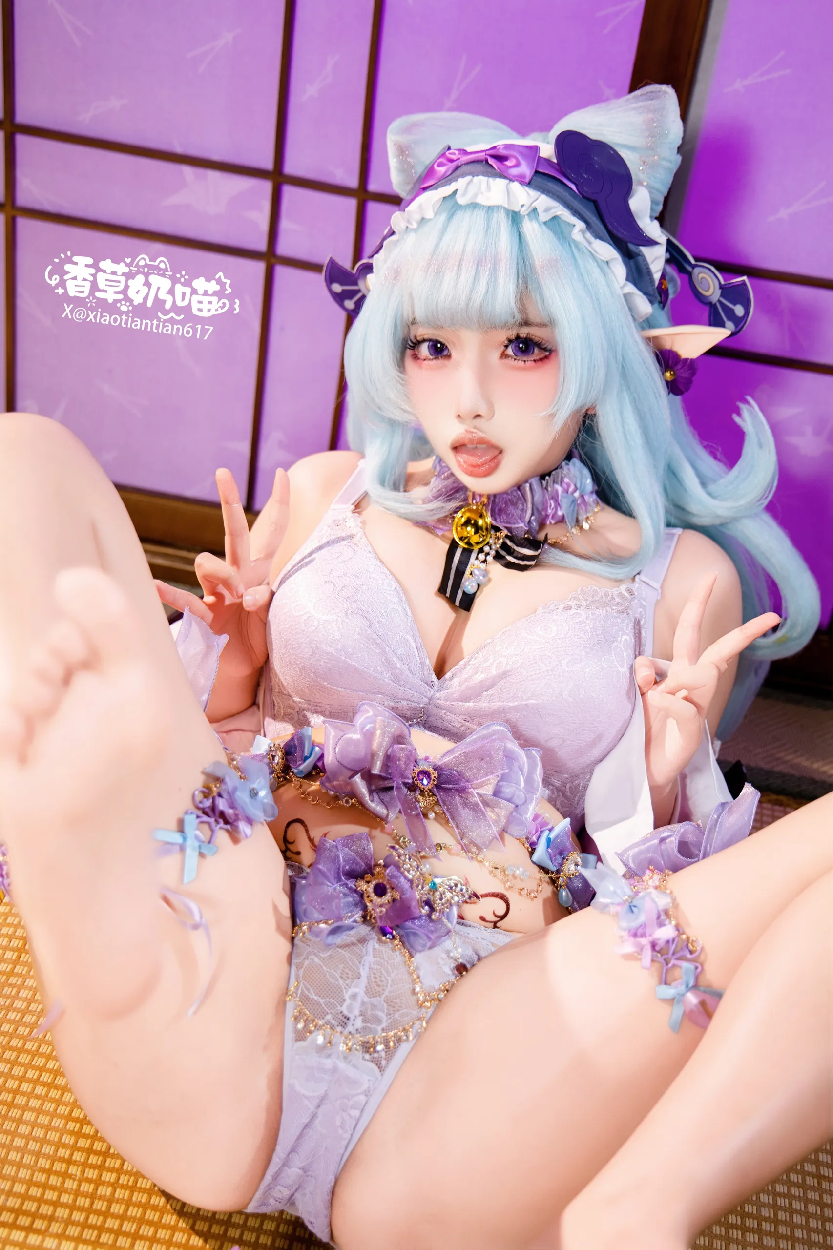 《原神》梦见月瑞希：筱田甜 - 第55张写真大图