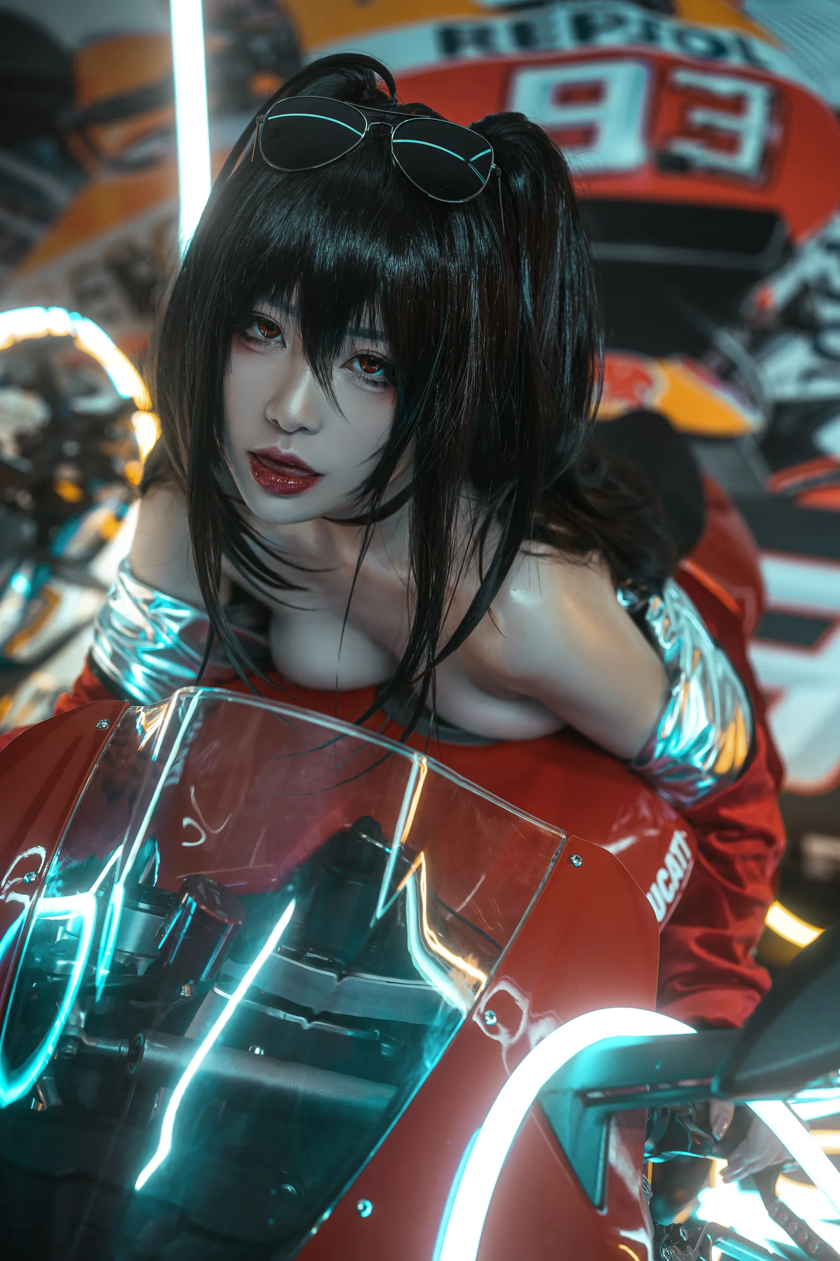 《碧蓝航线》大凤赛车女郎：爆机少女喵小吉 - 第7张写真大图