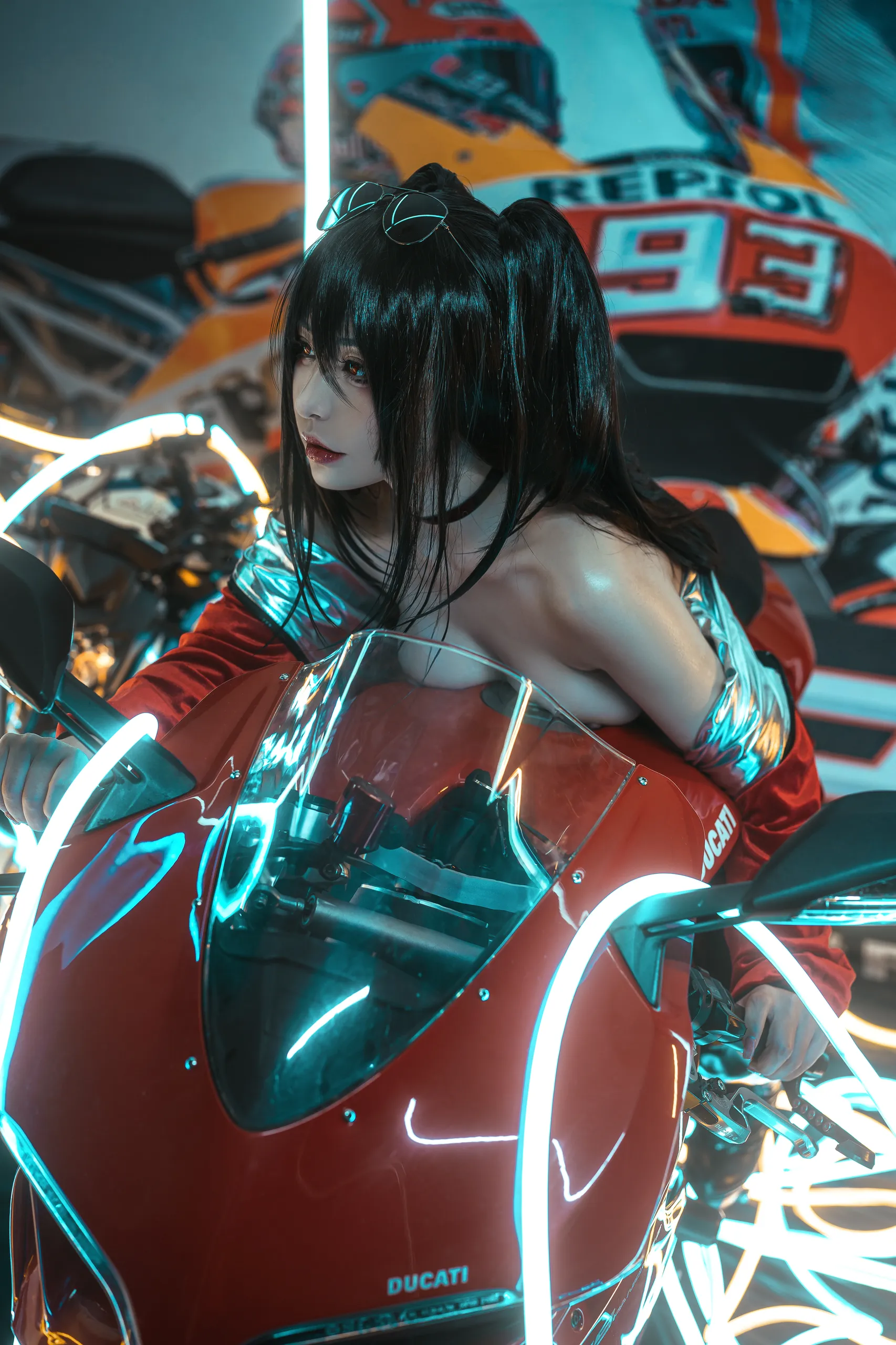 《碧蓝航线》大凤赛车女郎：爆机少女喵小吉 - 第8张写真大图