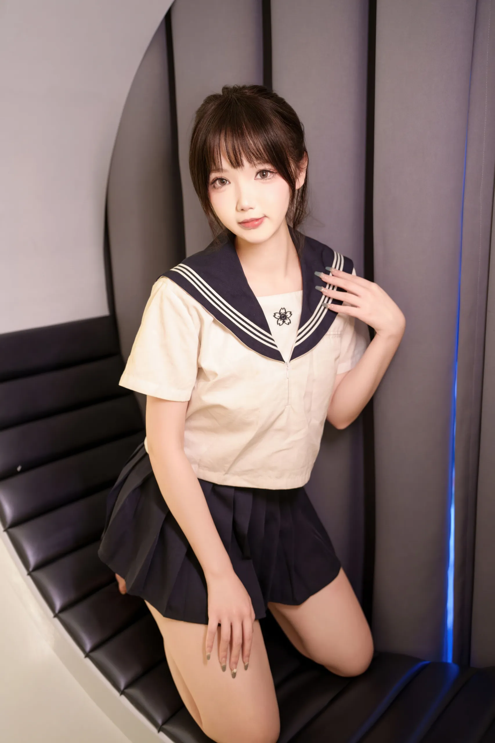 雪晴Astra：体操服写真 - 第1张写真大图