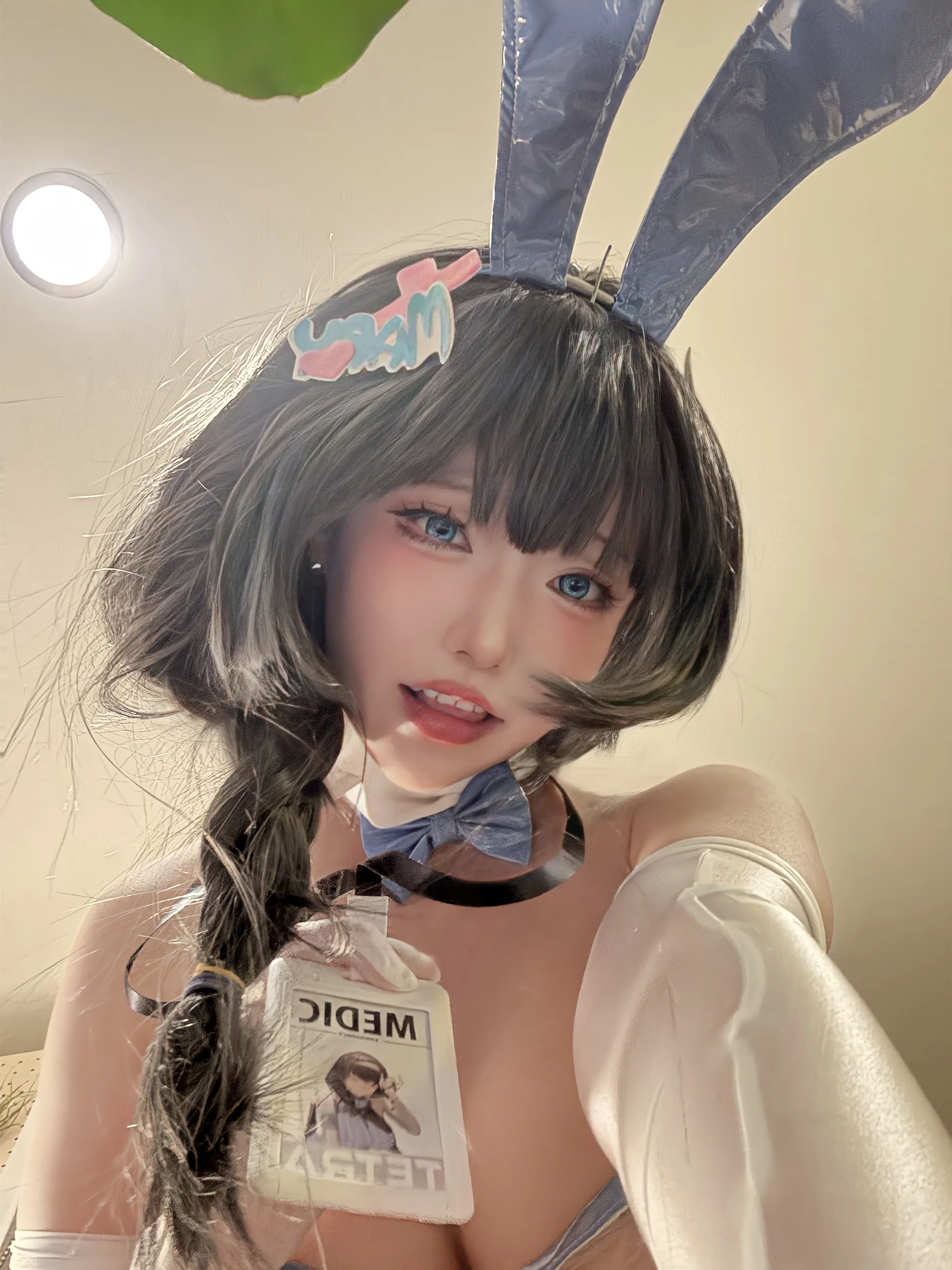 切切celia 梅里自拍 兔女郎 14P - 第3张写真大图
