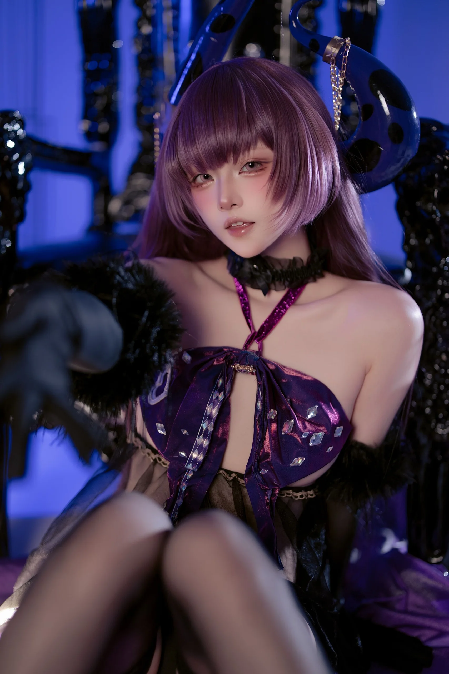 屿鱼 碧蓝航线 安妮女王 隐秘之拥的呼唤 56P - 第19张写真大图