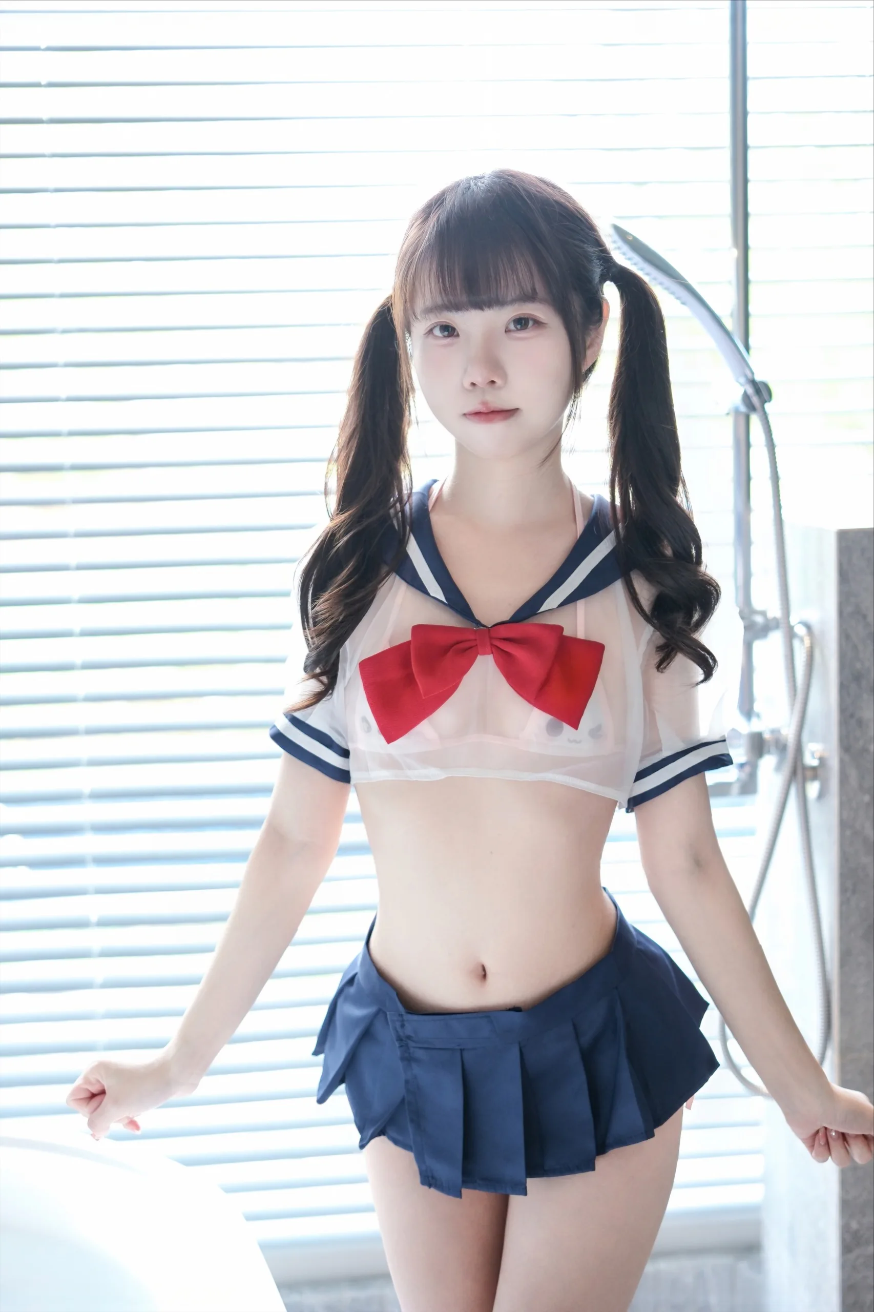 可可小白兔 透明学生服 64P - 第15张写真大图