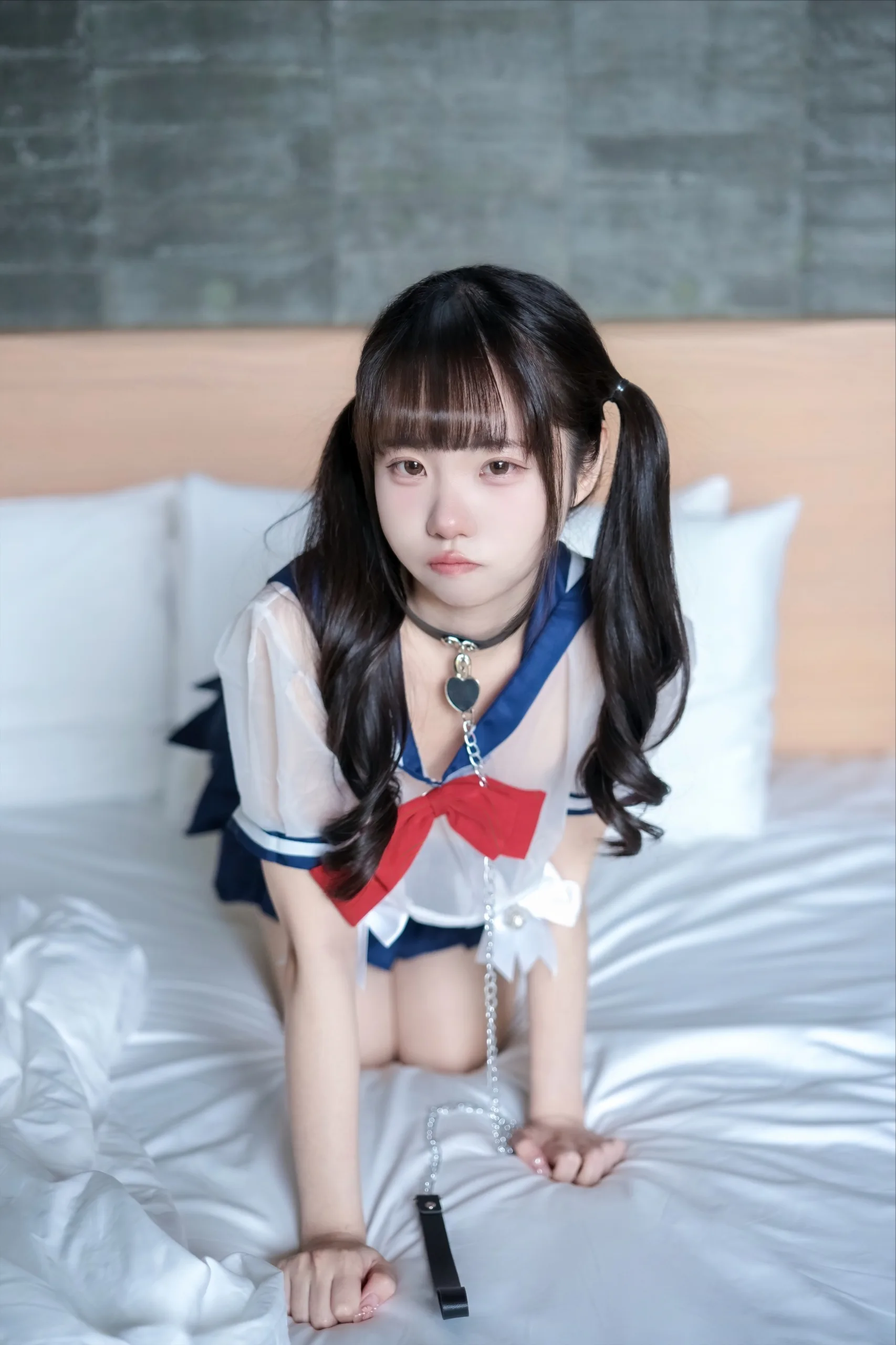 可可小白兔 透明学生服 64P - 第48张写真大图