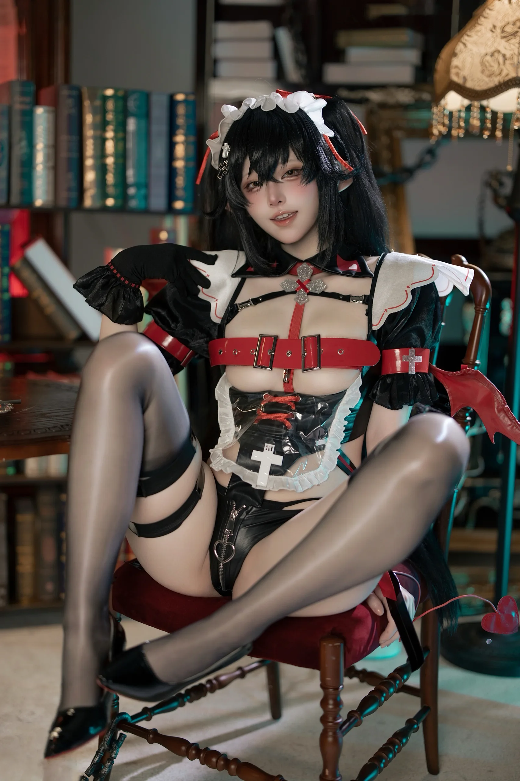 屿鱼 扎娜 恶魔女仆同人 61P - 第12张写真大图