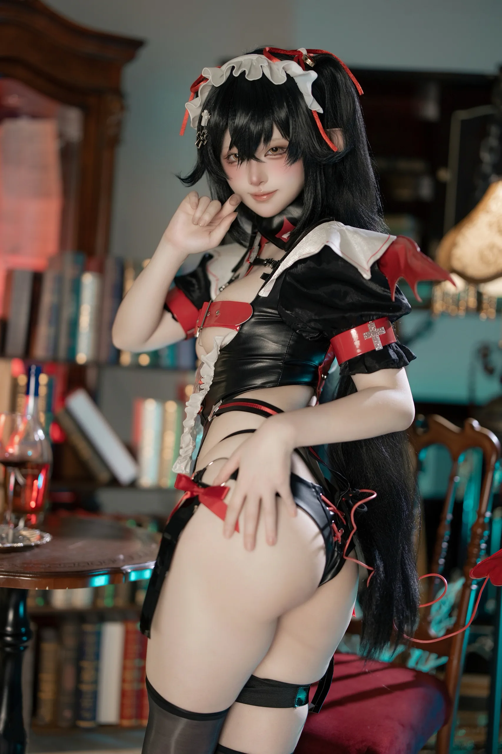 屿鱼 扎娜 恶魔女仆同人 61P - 第26张写真大图