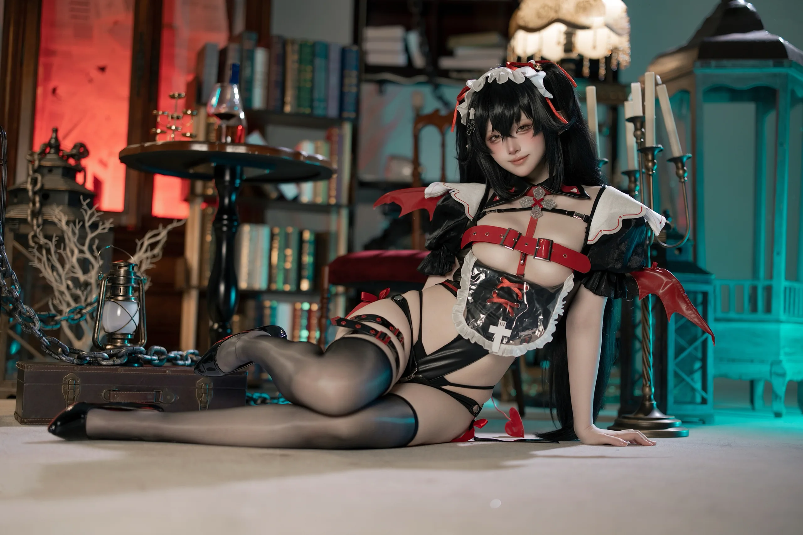 屿鱼 扎娜 恶魔女仆同人 61P - 第30张写真大图