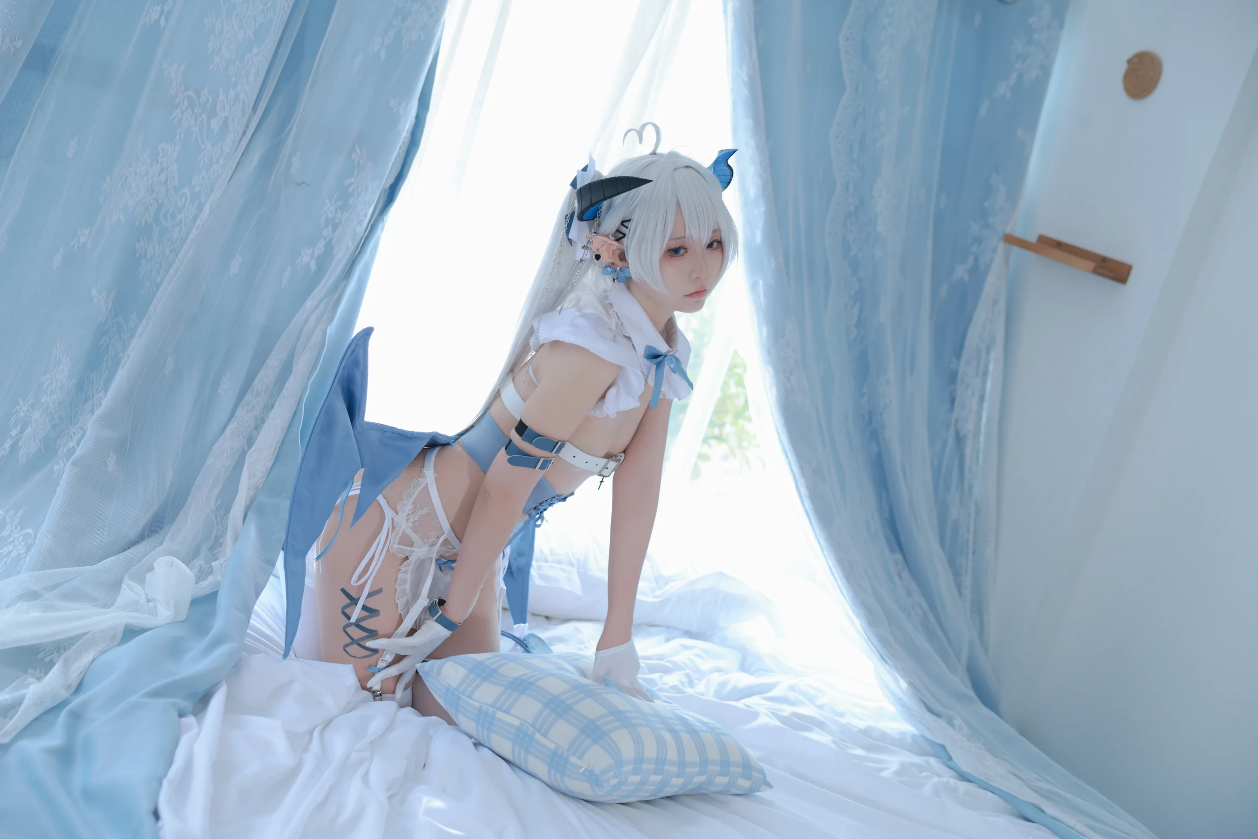 G44不会受伤 MiREA原创插画同人 琉璃魅魔 49P - 第2张写真大图