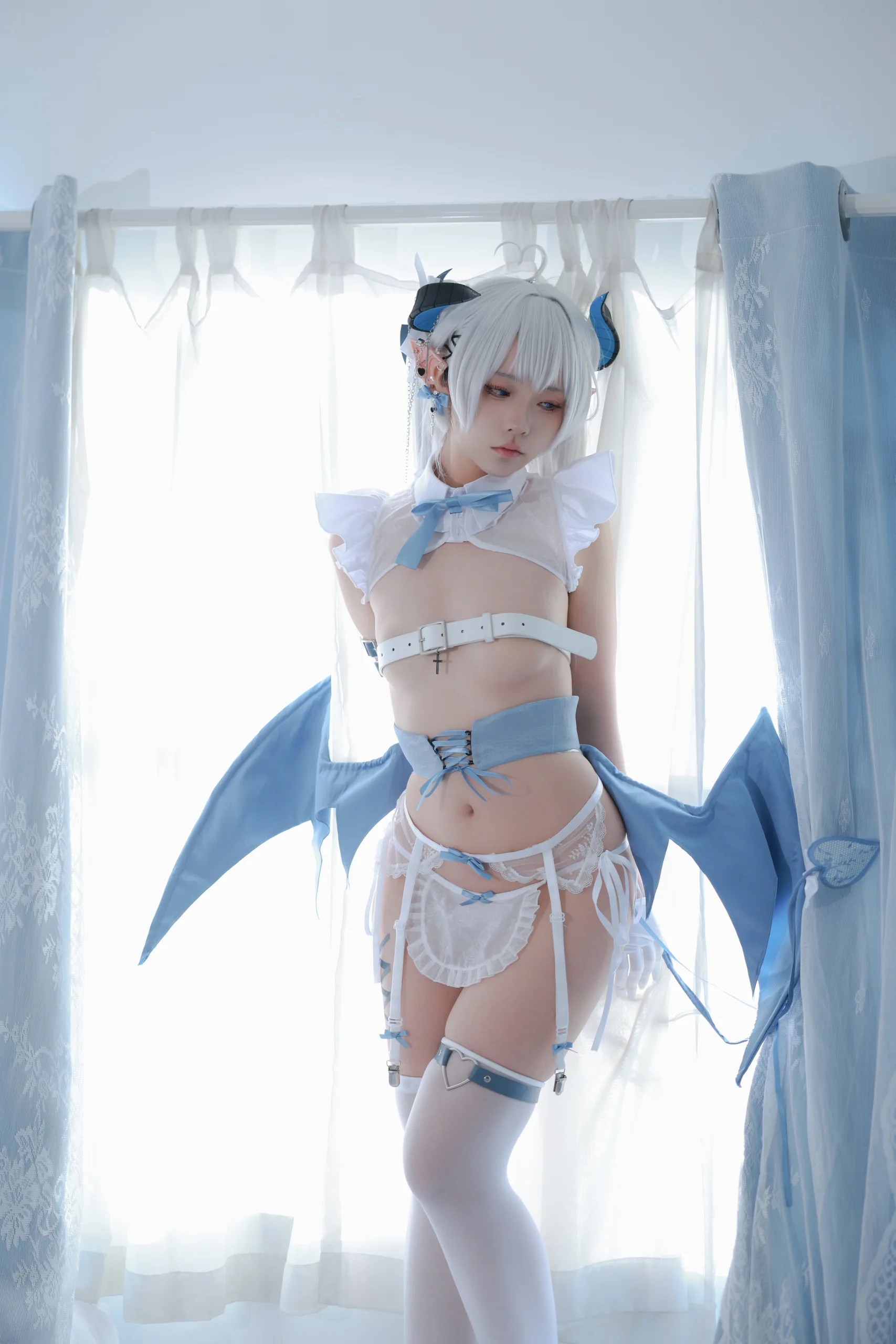 G44不会受伤 MiREA原创插画同人 琉璃魅魔 49P - 第27张写真大图
