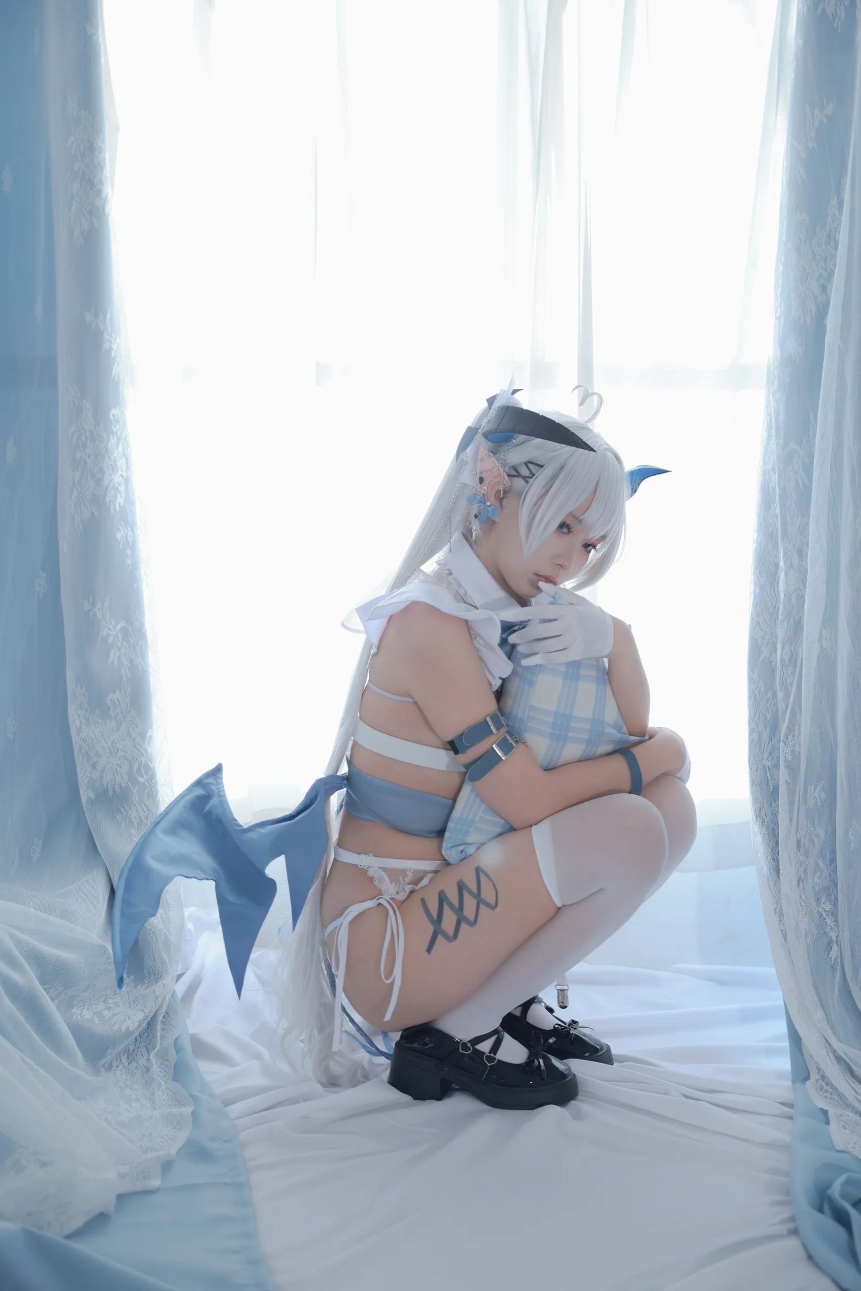 G44不会受伤 MiREA原创插画同人 琉璃魅魔 49P - 第30张写真大图