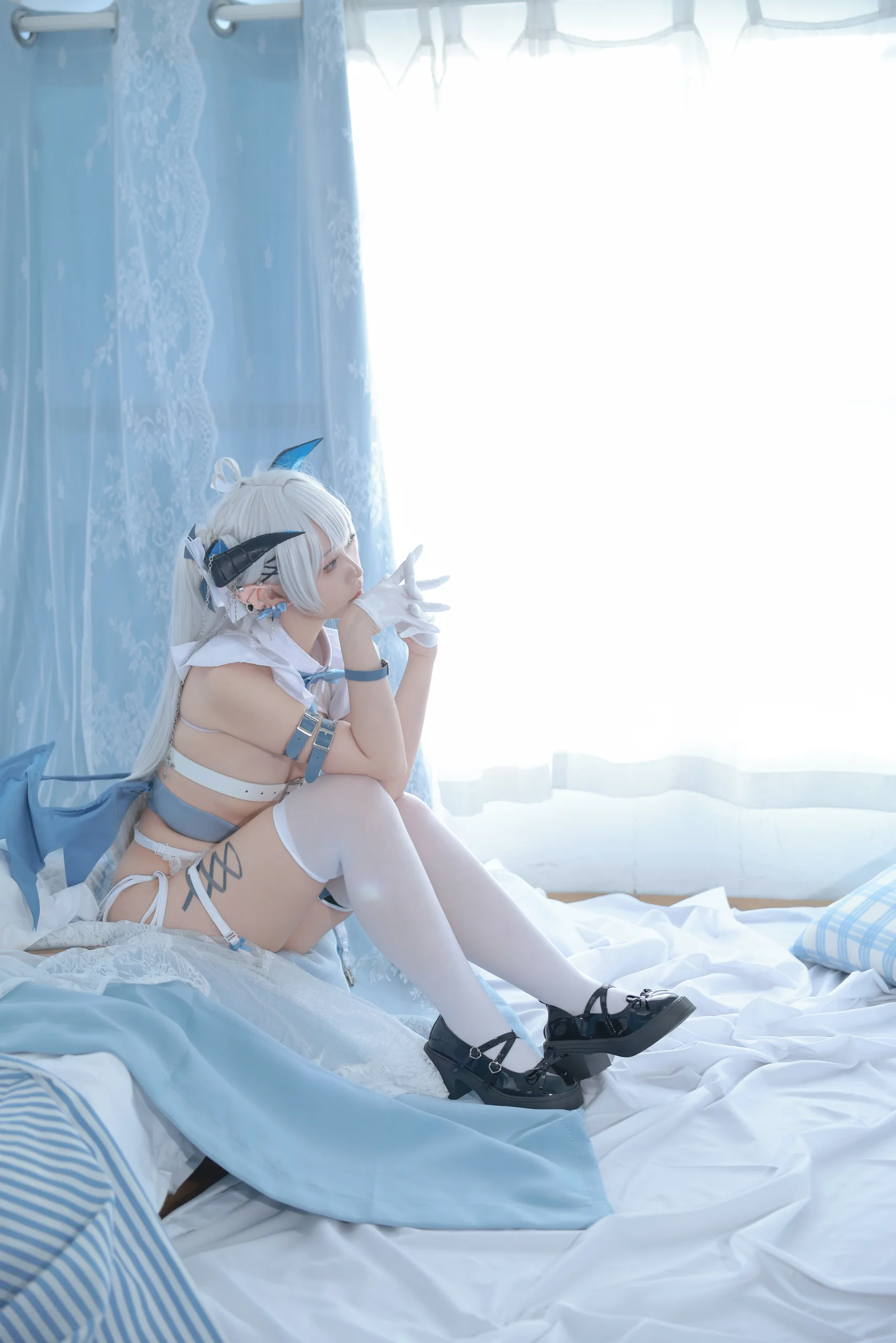 G44不会受伤 MiREA原创插画同人 琉璃魅魔 49P - 第36张写真大图