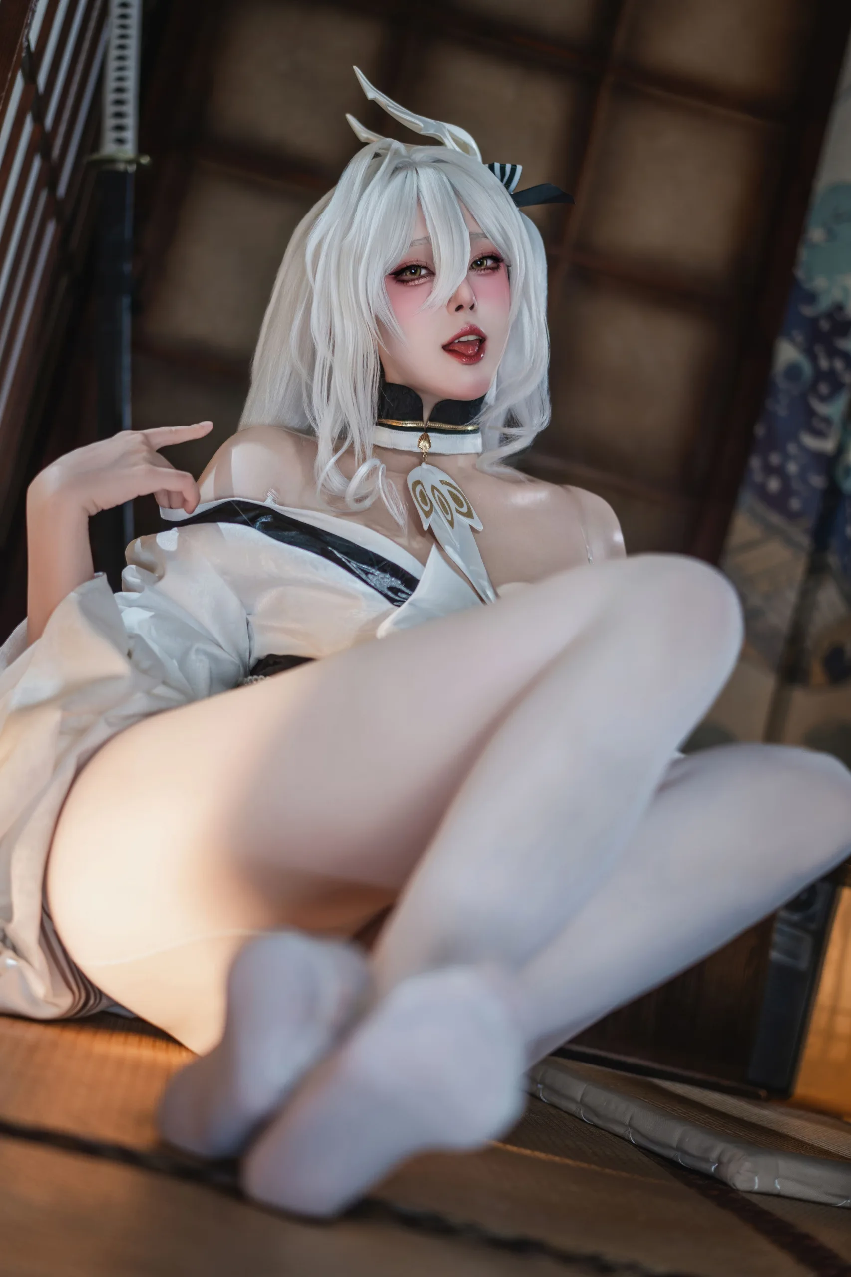 Natsuko夏夏子 NO 110 碧蓝航线 白凤和服87P 520 4M - 第13张写真大图