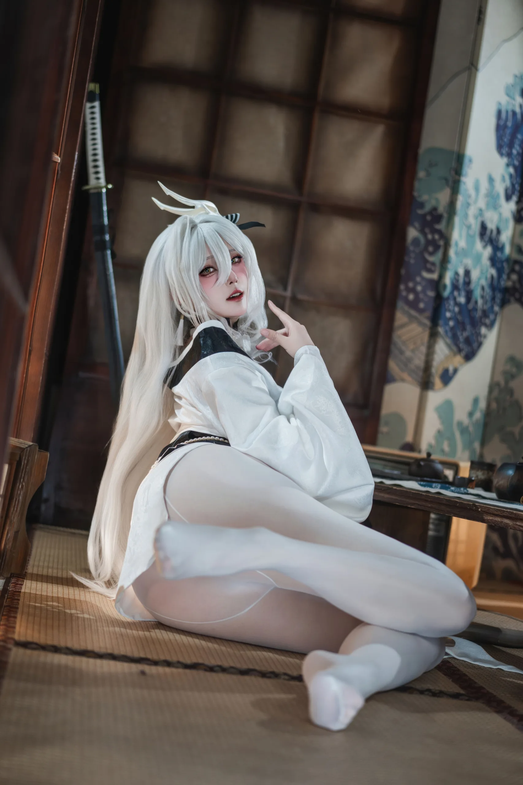 Natsuko夏夏子 NO 110 碧蓝航线 白凤和服87P 520 4M - 第16张写真大图