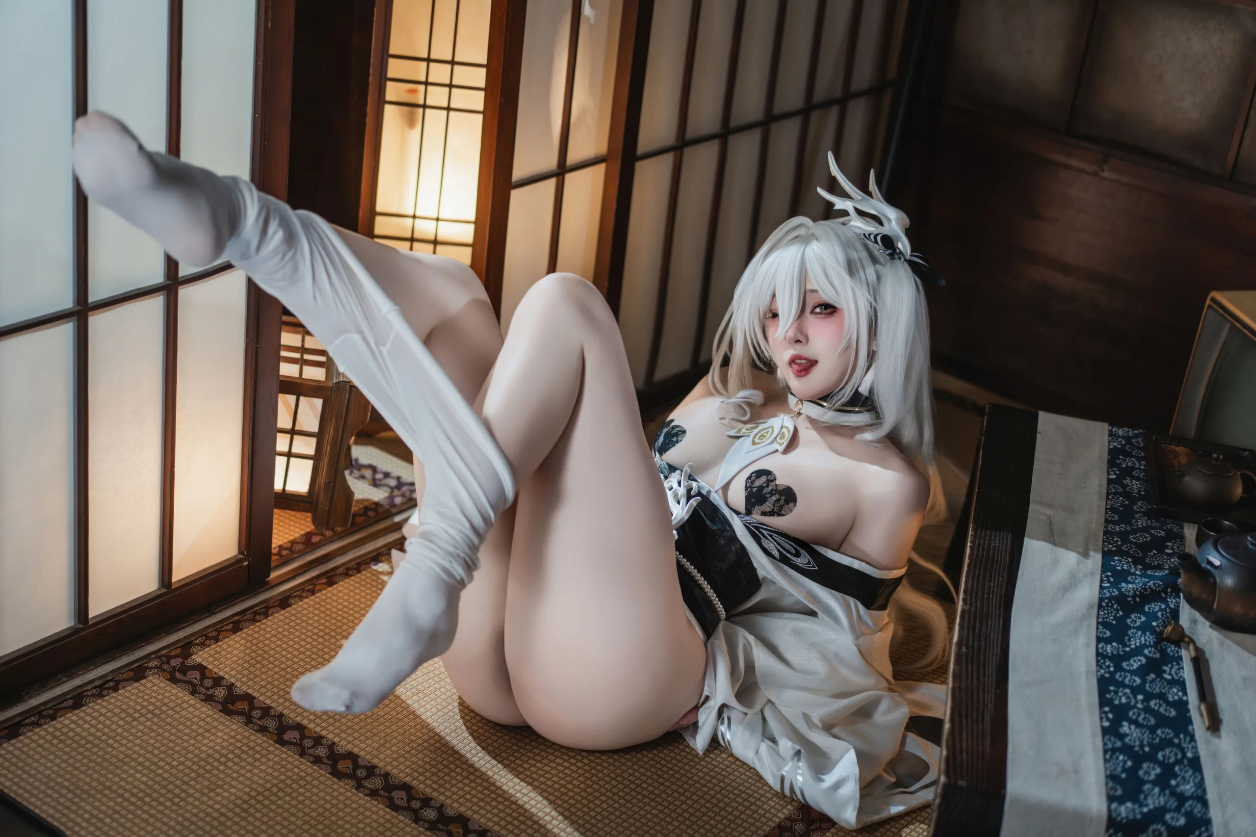 Natsuko夏夏子 NO 110 碧蓝航线 白凤和服87P 520 4M - 第68张写真大图