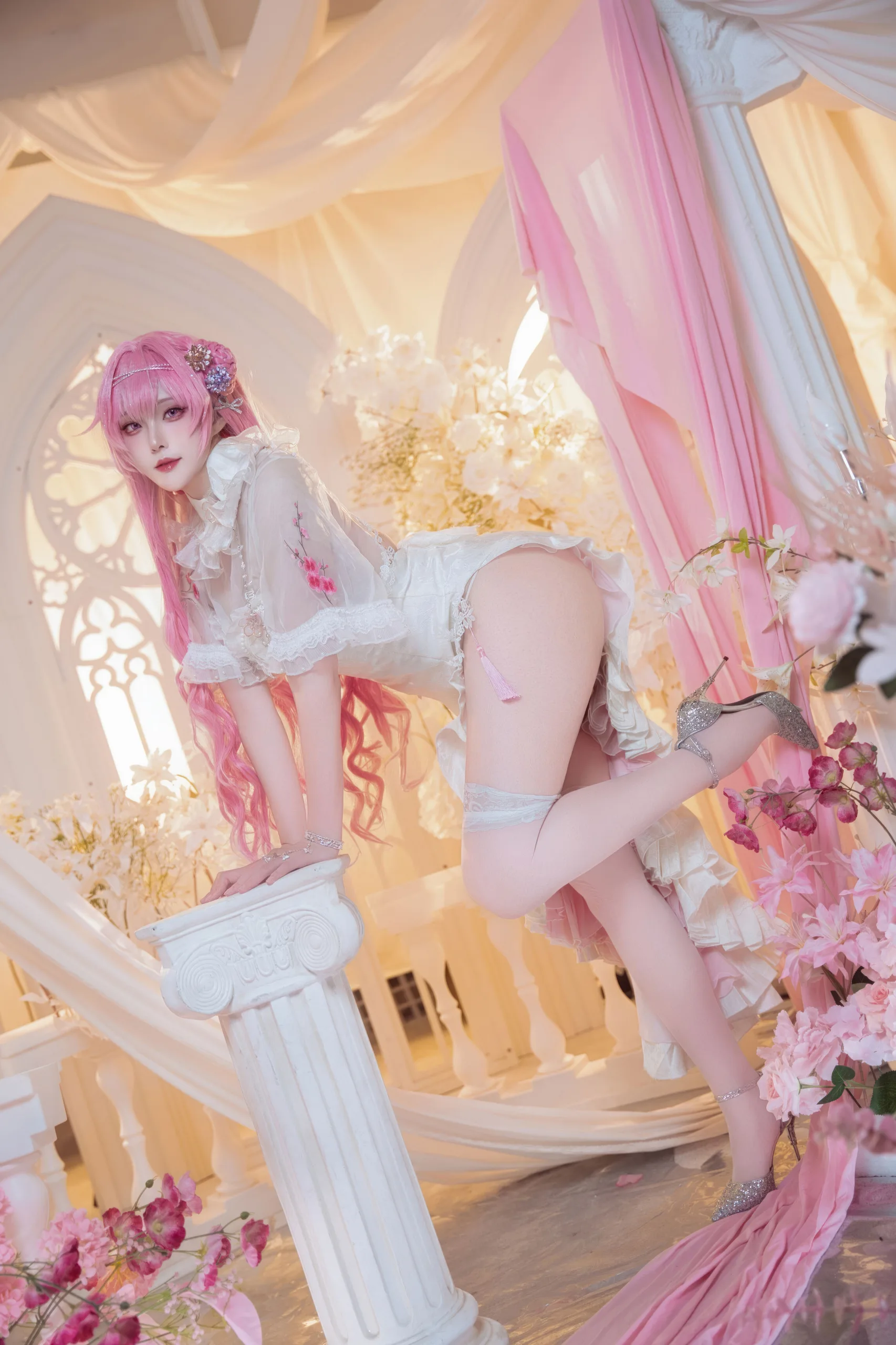 Natsuko夏夏子 – NO 108 NIKKE 桃乐丝旗袍78P 463 3M - 第45张写真大图