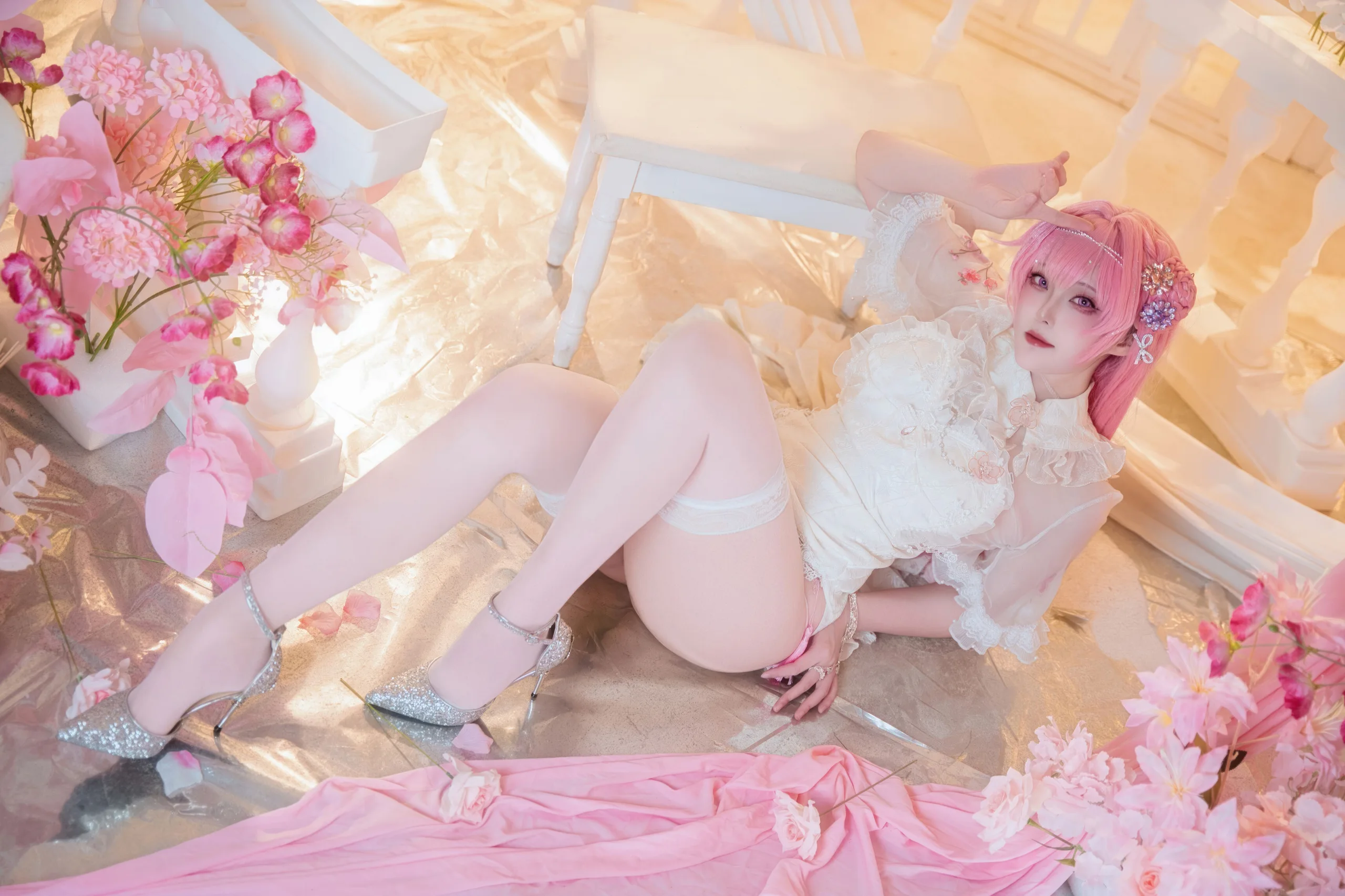 Natsuko夏夏子 – NO 108 NIKKE 桃乐丝旗袍78P 463 3M - 第48张写真大图