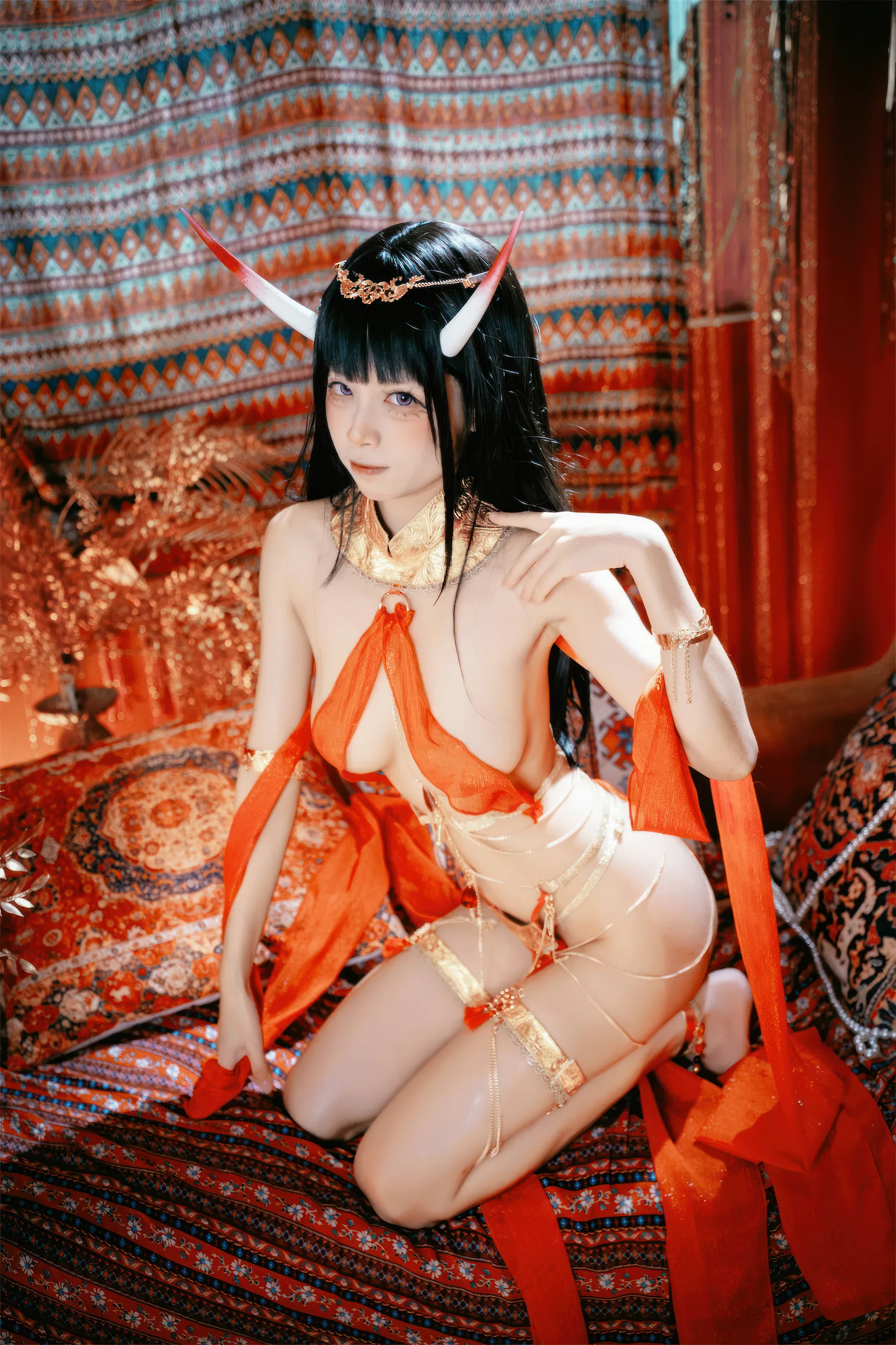 三无人型 NO.017 碧蓝航线 能代 舞娘 44P - 第2张写真大图