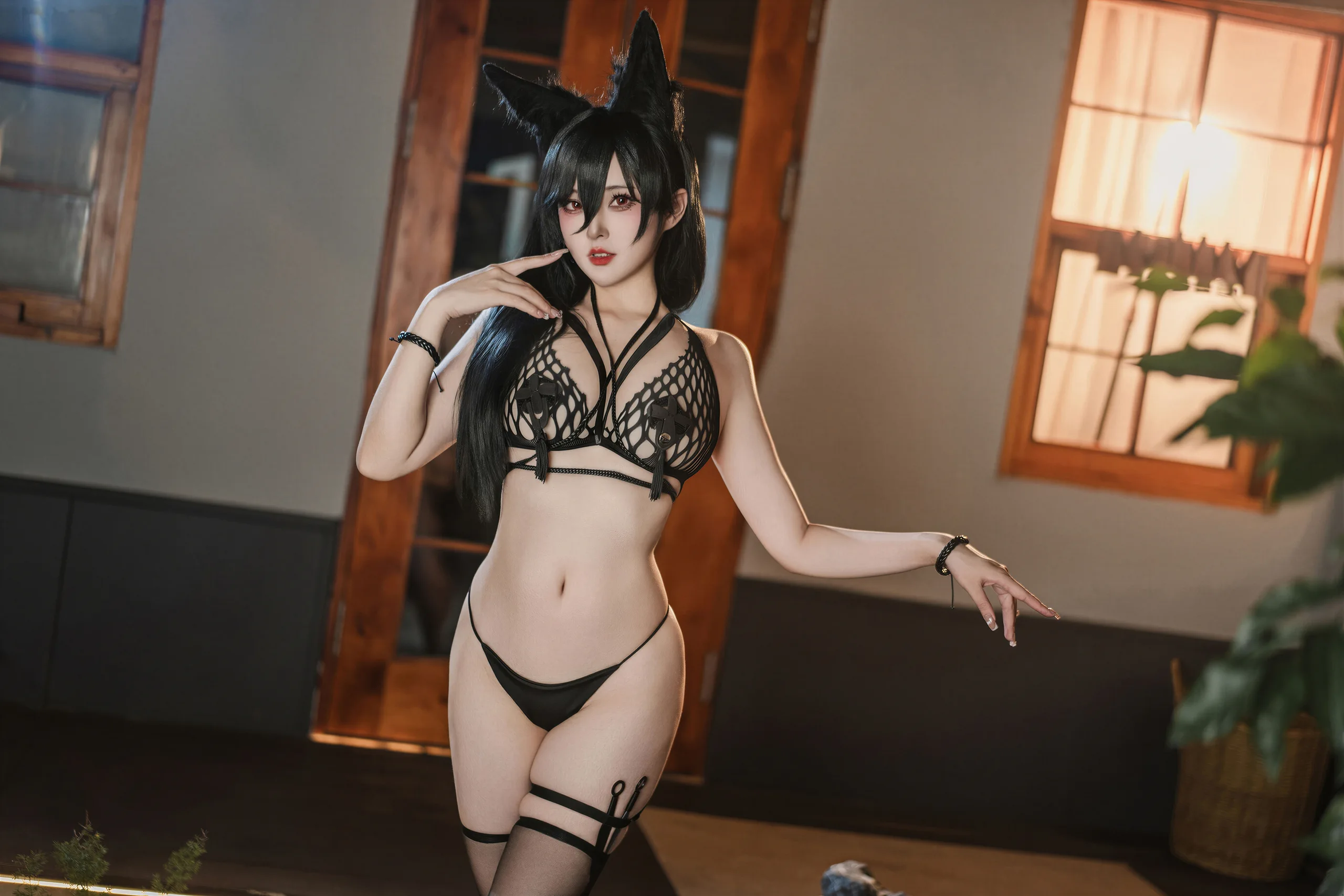 Natsuko夏夏子 碧蓝航线 近江 脱出失败 69P - 第1张写真大图