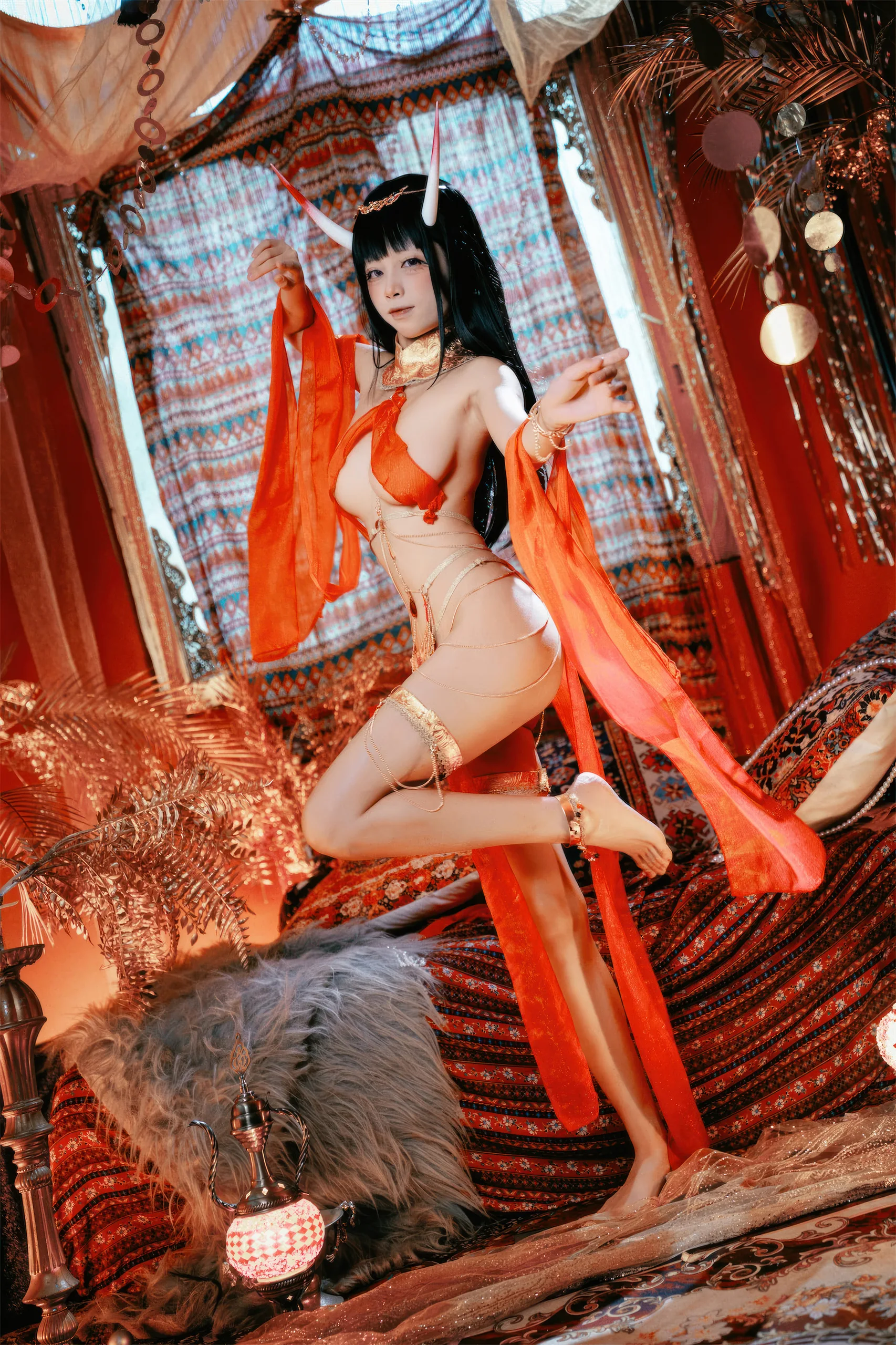 三无人型 碧蓝航线 能代 舞娘 44P - 第18张写真大图