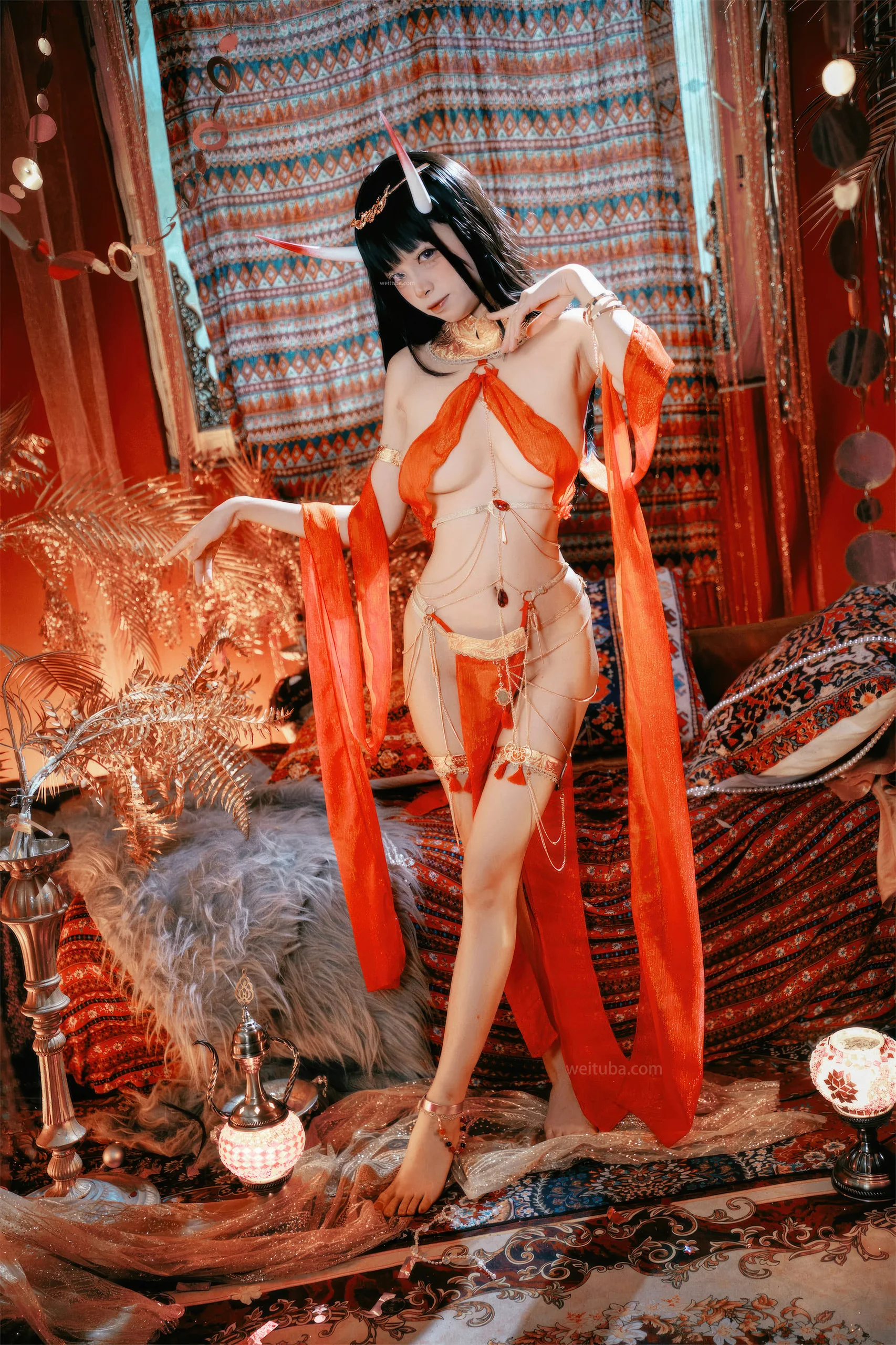 三无人型 碧蓝航线 能代 舞娘 44P - 第22张写真大图