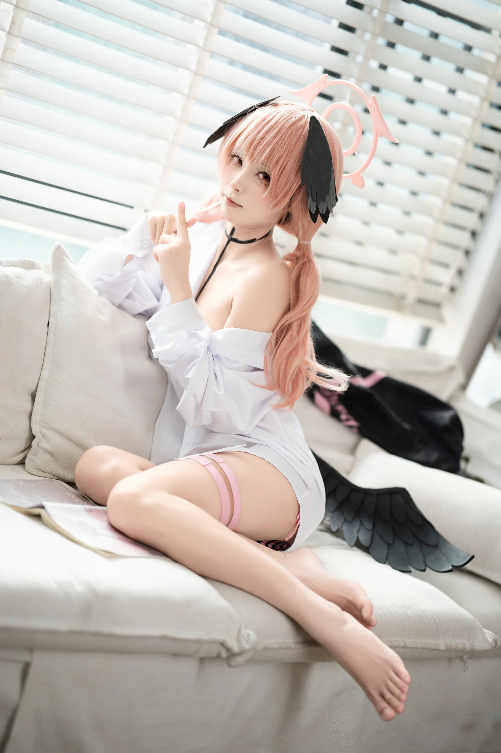 三无人型 蔚蓝档案 下江小春 28P - 第11张写真大图