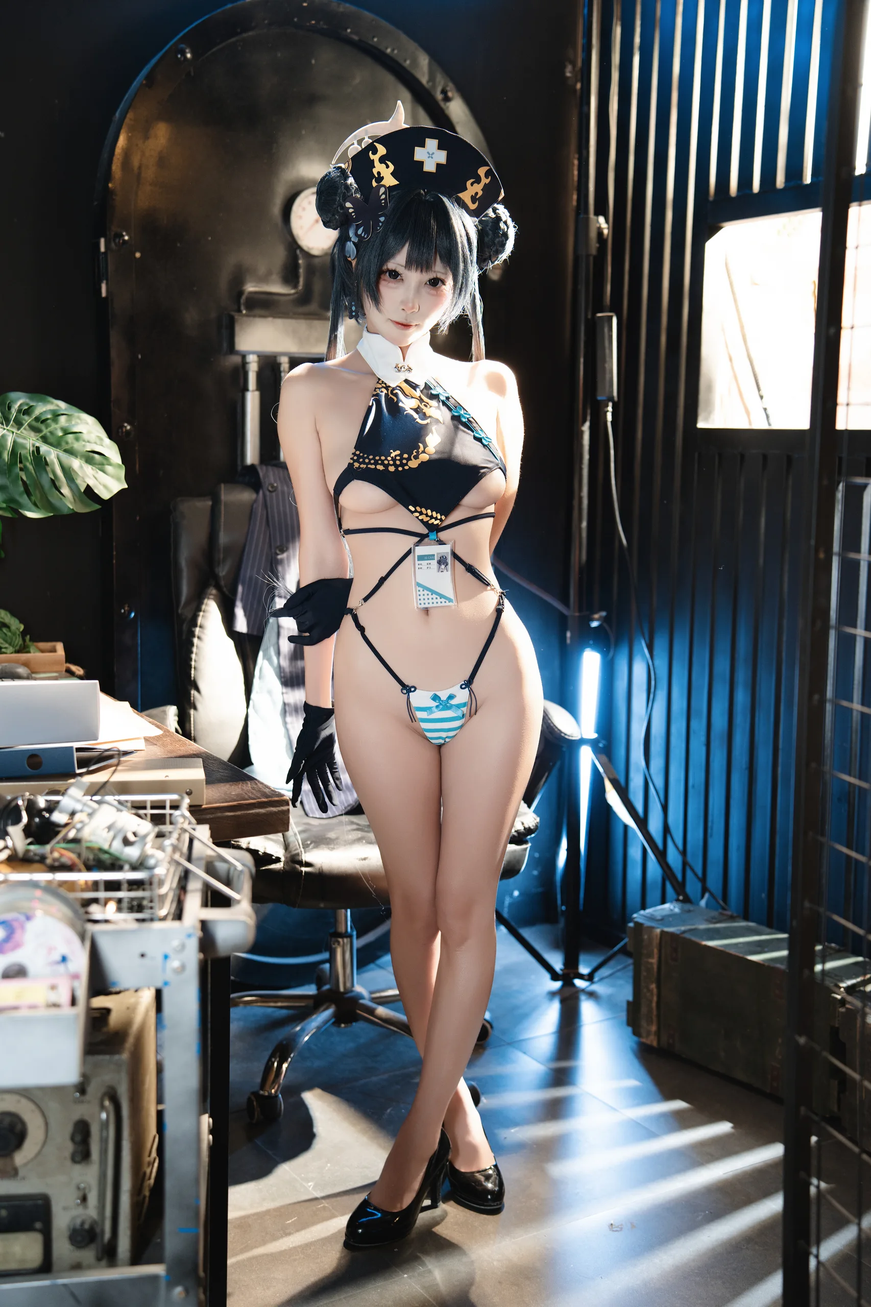 三无人型 蔚蓝档案 妃咲 72P - 第3张写真大图