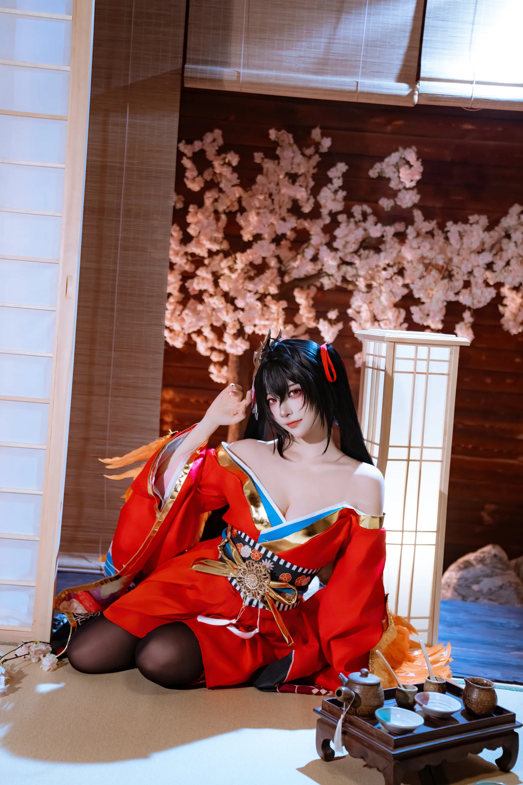 二佐Nisa 碧蓝航线 大凤 原皮 35P - 第12张写真大图