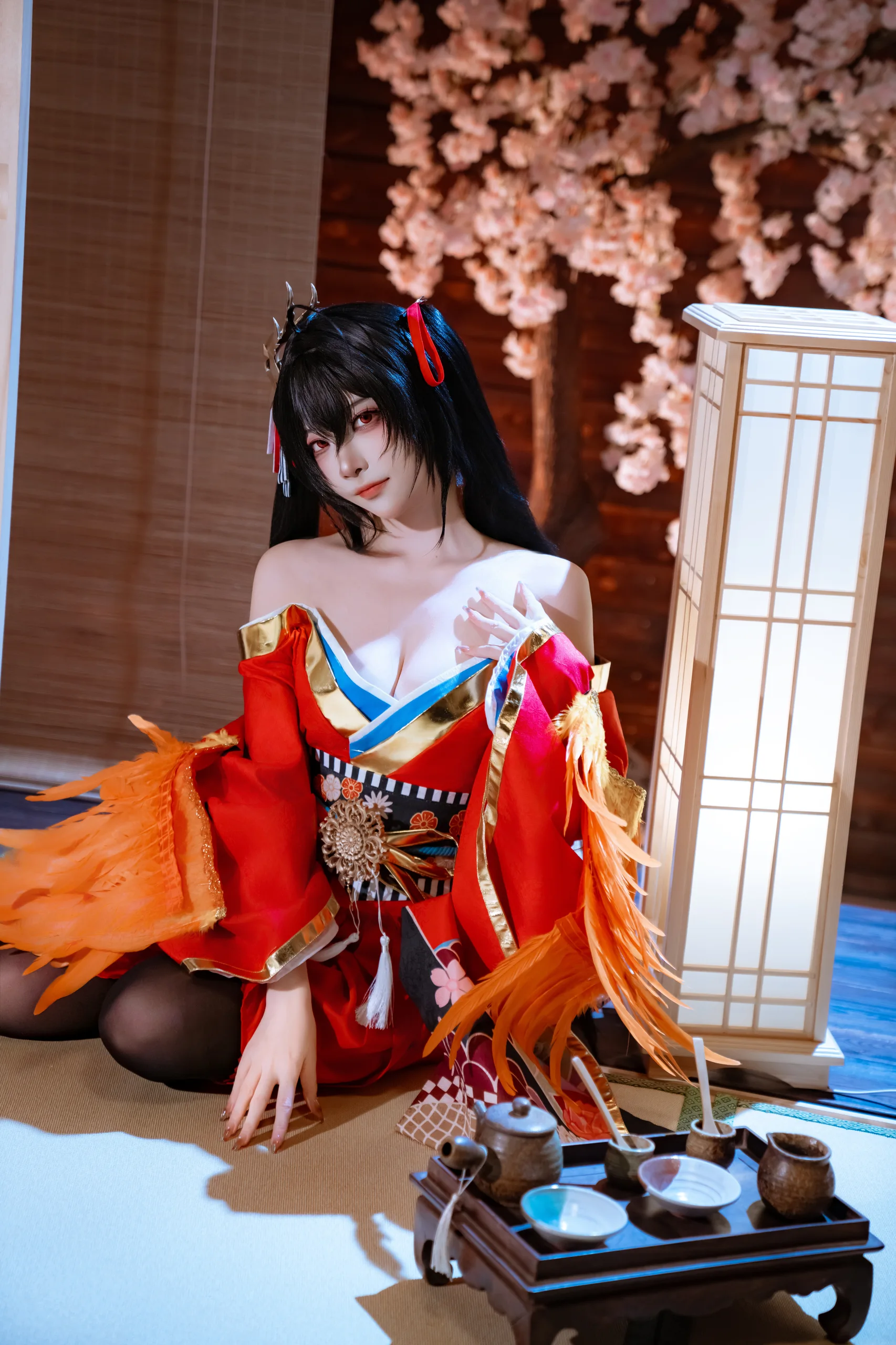 二佐Nisa 碧蓝航线 大凤 原皮 35P - 第13张写真大图