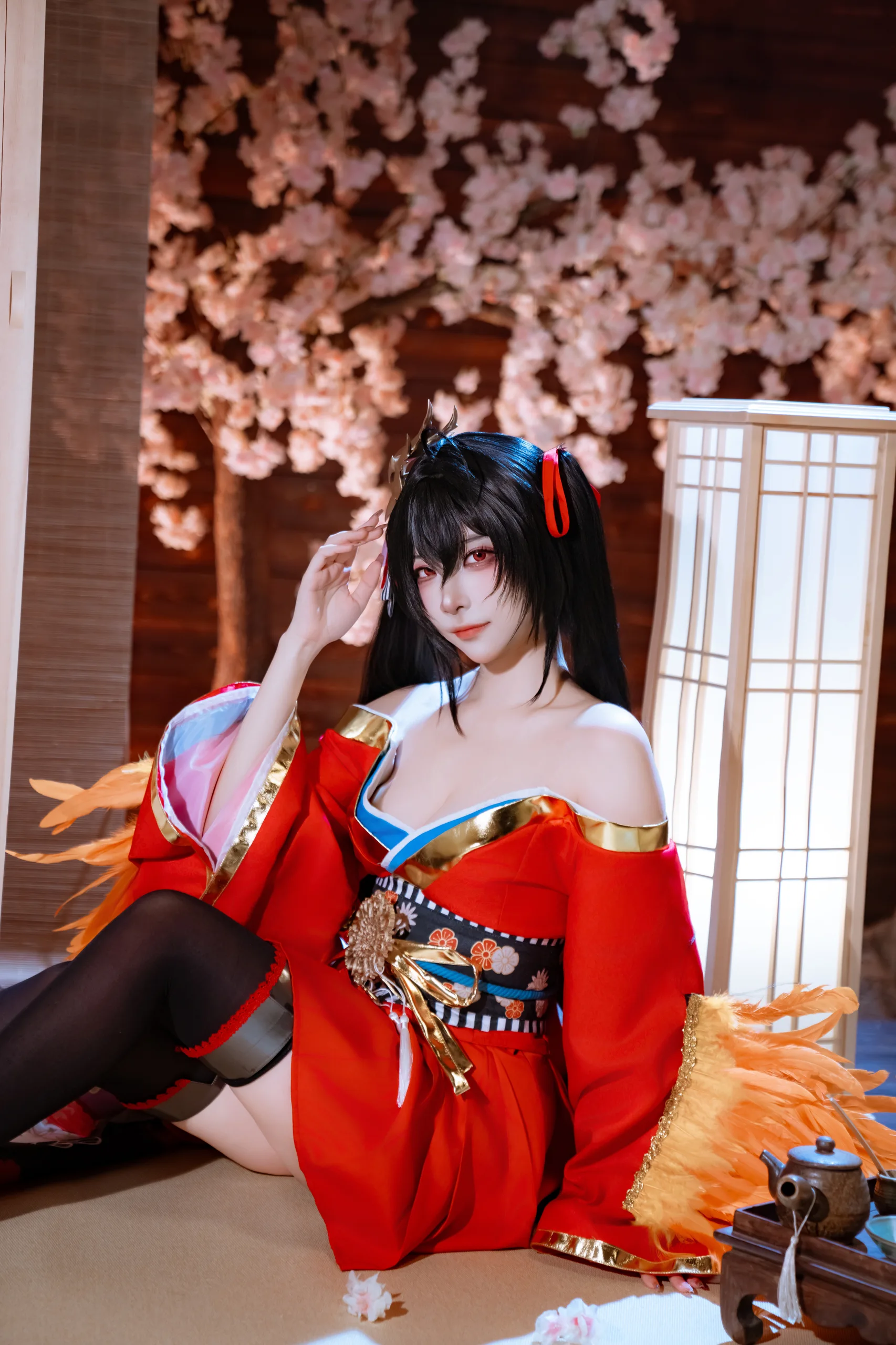 二佐Nisa 碧蓝航线 大凤 原皮 35P - 第15张写真大图