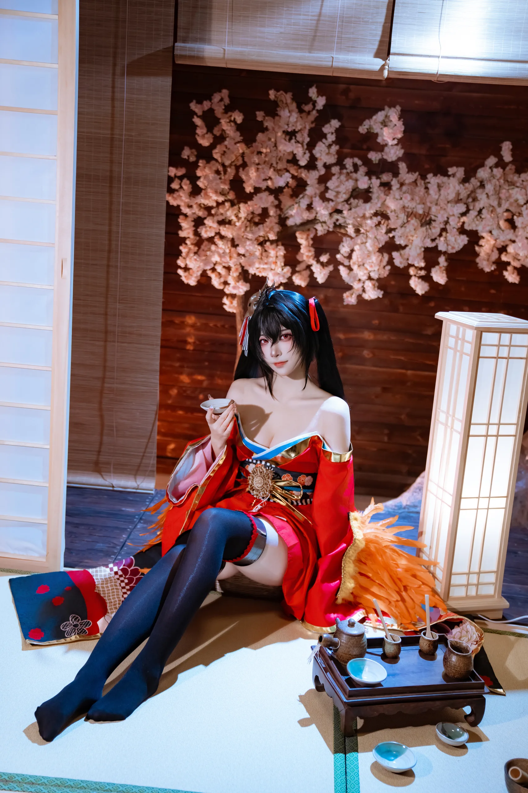二佐Nisa 碧蓝航线 大凤 原皮 35P - 第2张写真大图