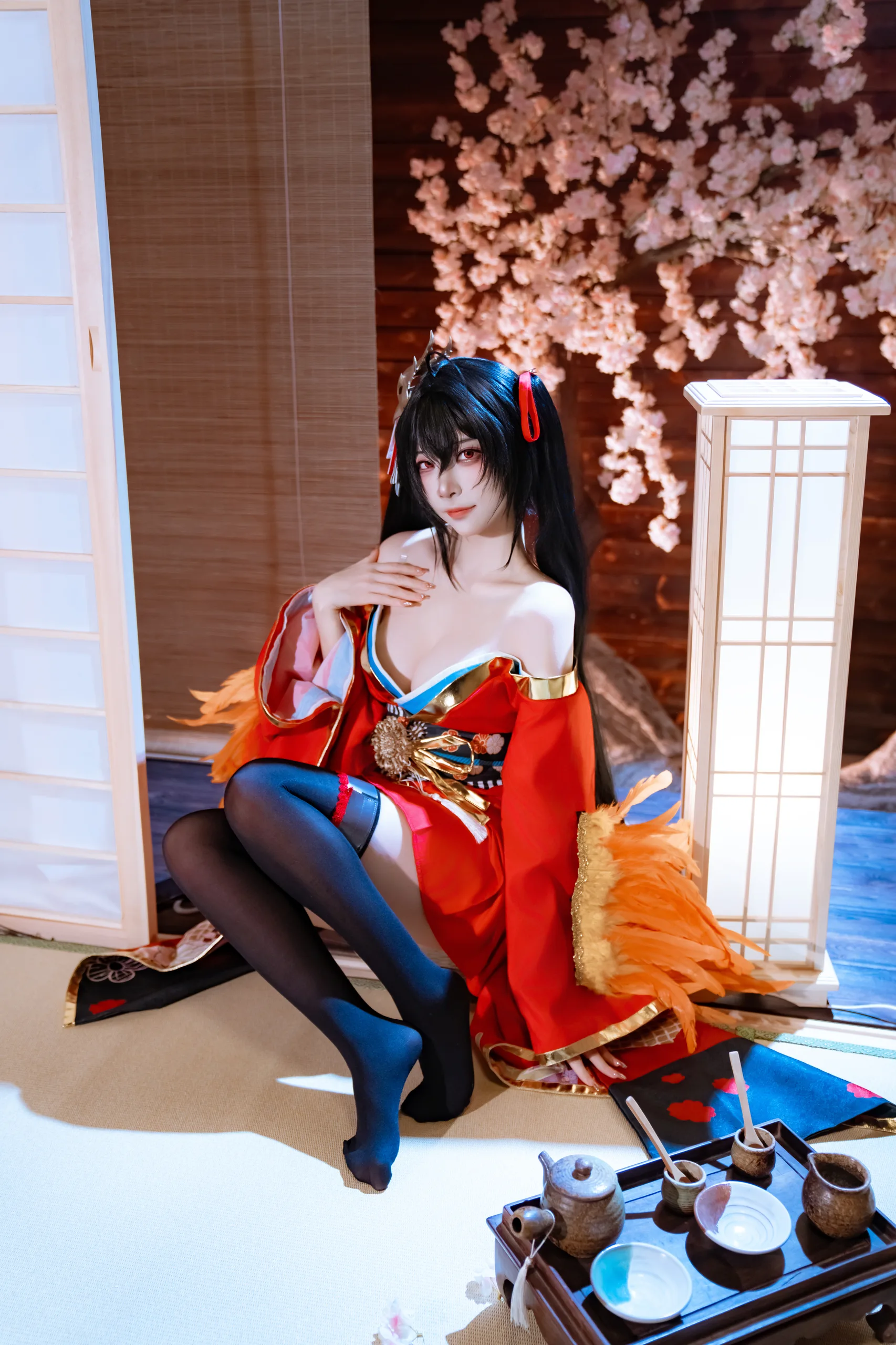 二佐Nisa 碧蓝航线 大凤 原皮 35P - 第22张写真大图
