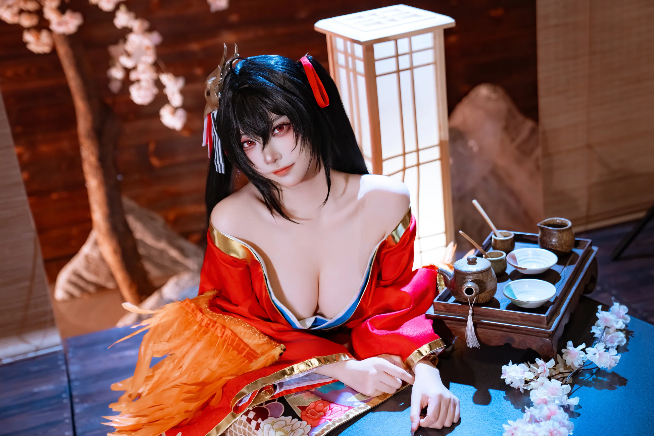 二佐Nisa 碧蓝航线 大凤 原皮 35P - 第30张写真大图