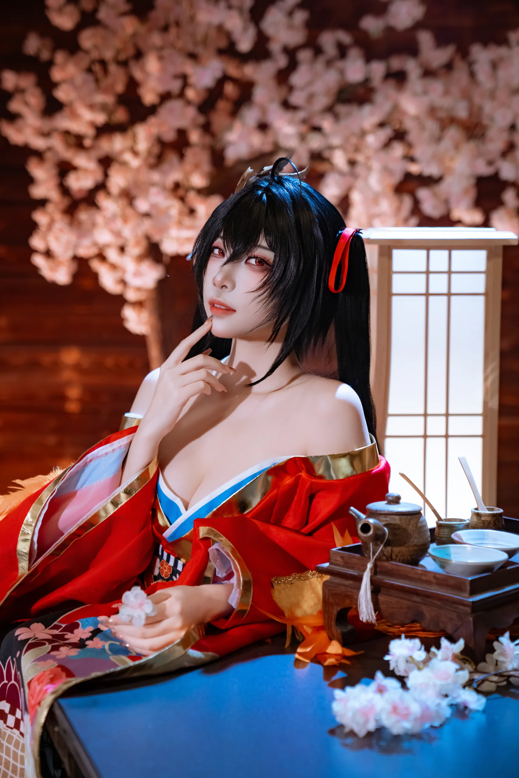 二佐Nisa 碧蓝航线 大凤 原皮 35P - 第33张写真大图