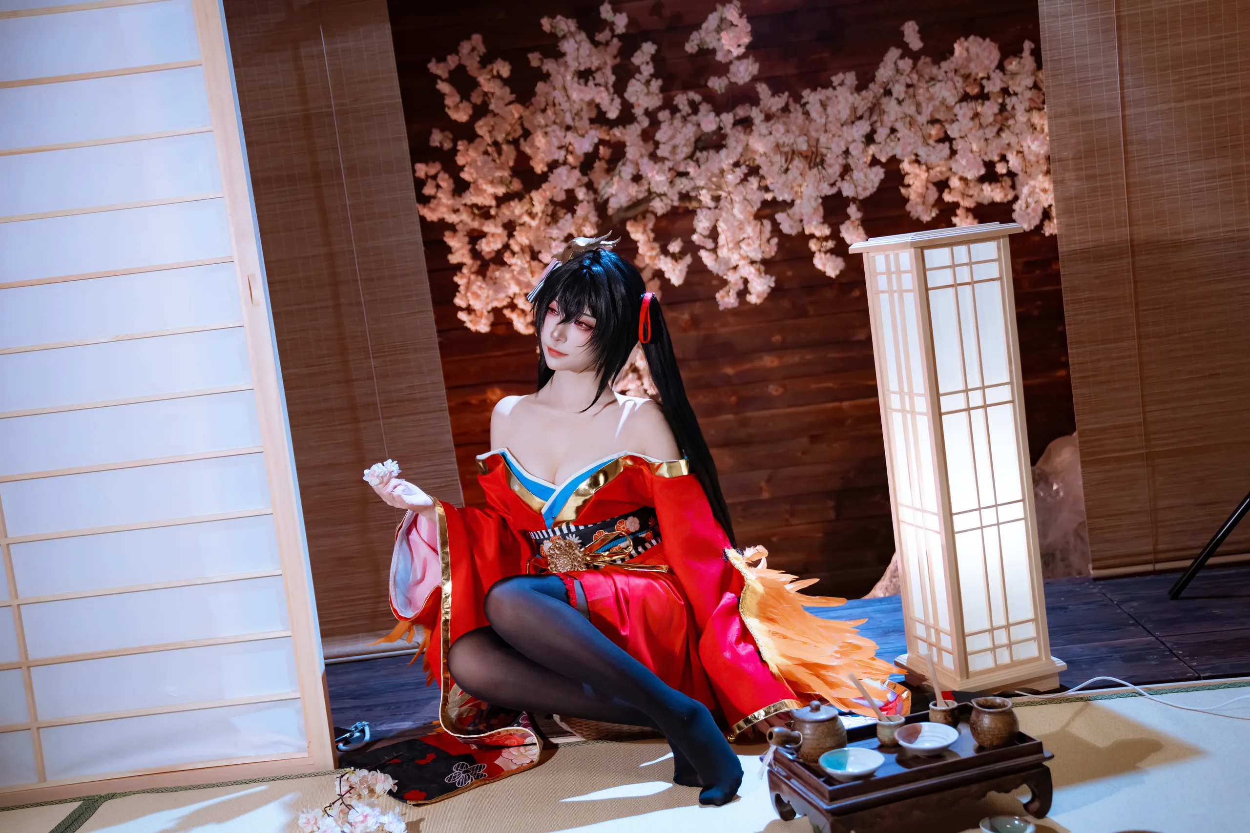 二佐Nisa 碧蓝航线 大凤 原皮 35P - 第4张写真大图
