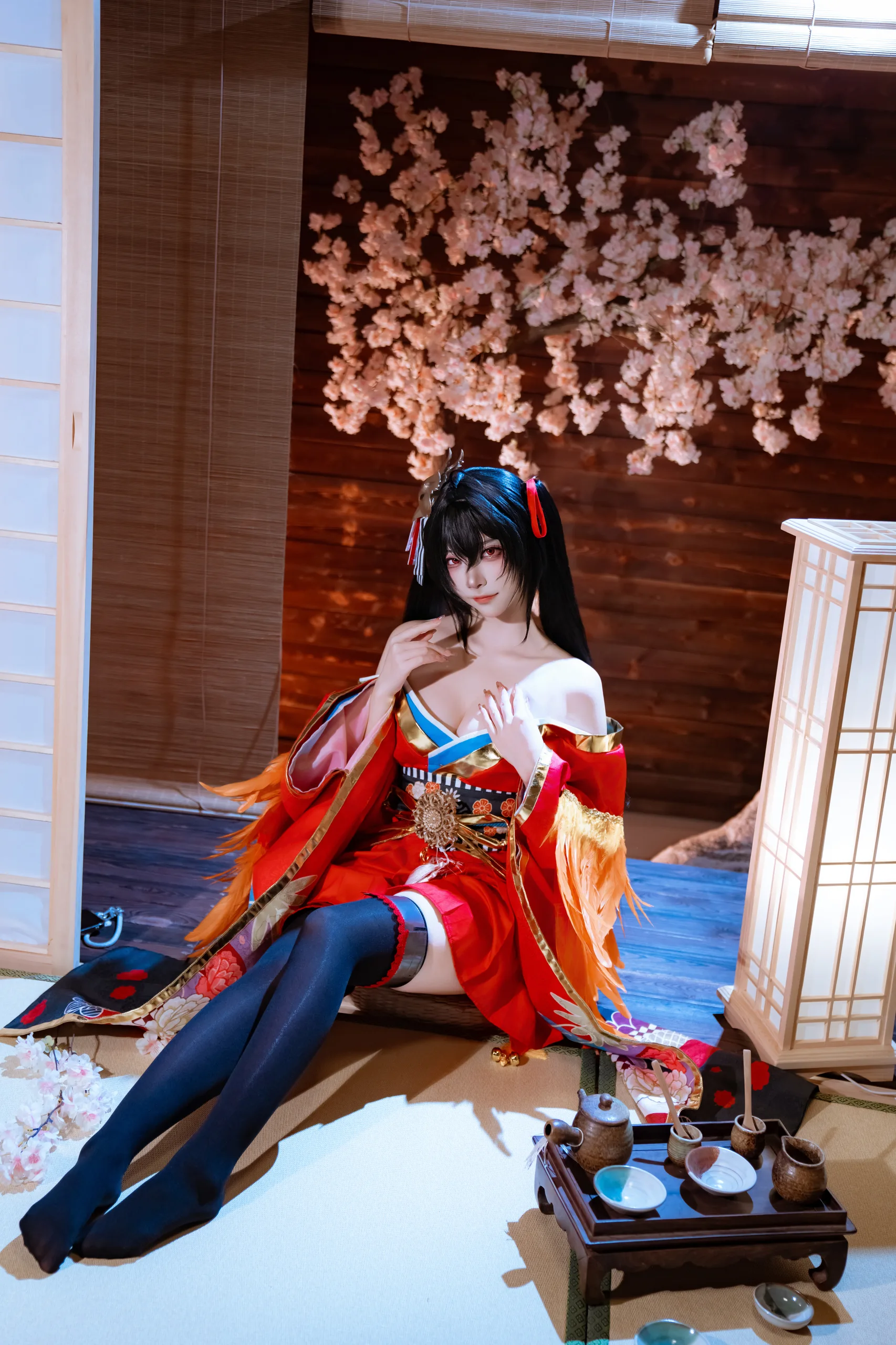 二佐Nisa 碧蓝航线 大凤 原皮 35P - 第5张写真大图