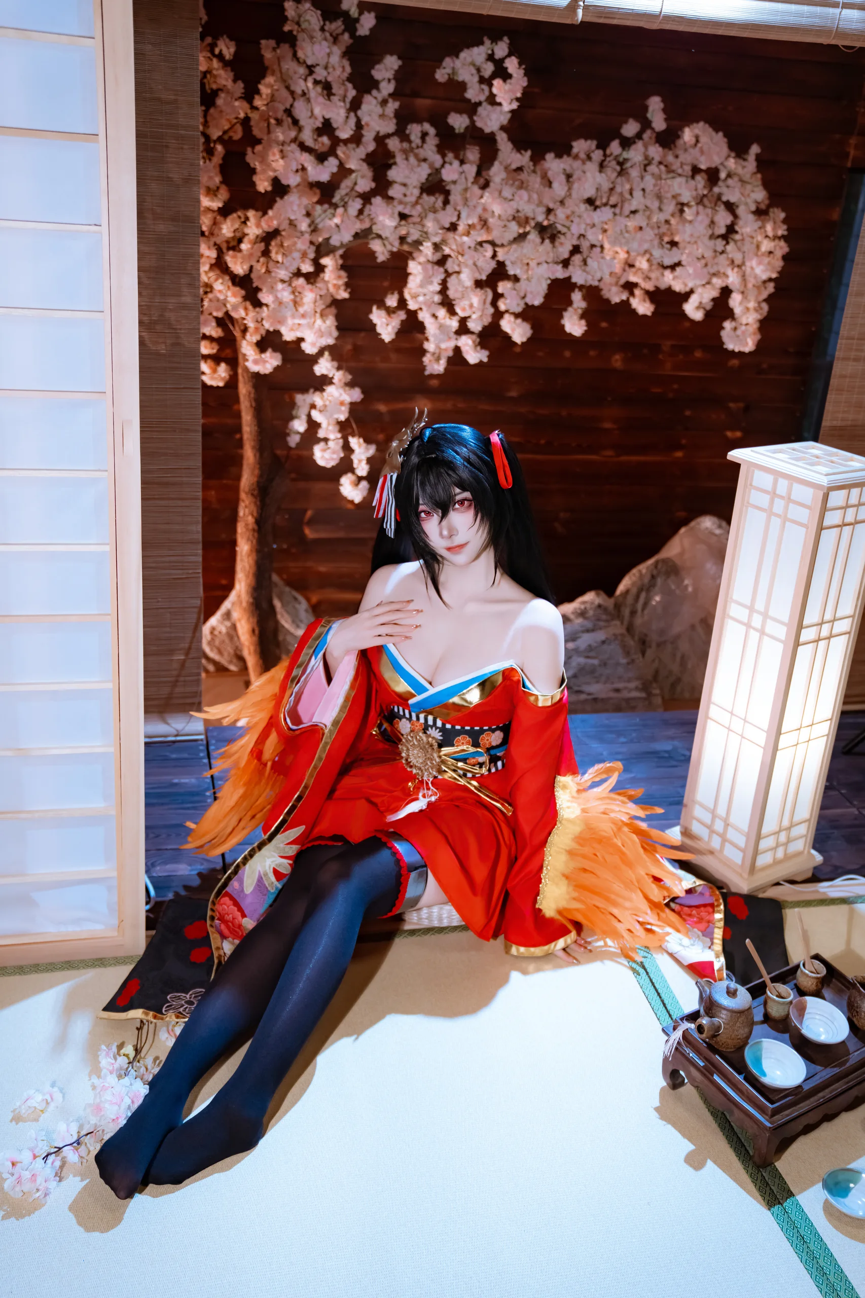 二佐Nisa 碧蓝航线 大凤 原皮 35P - 第7张写真大图