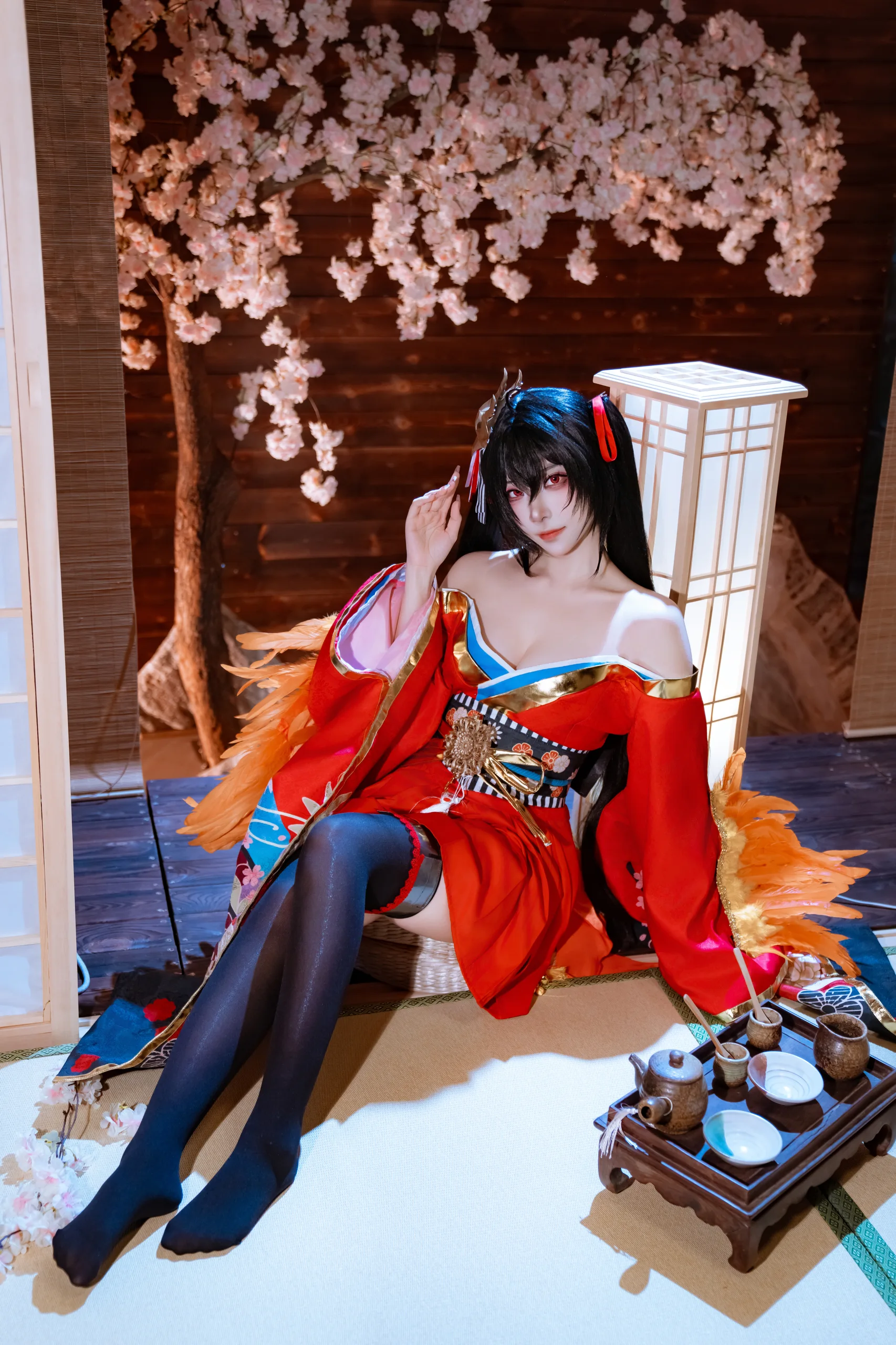 二佐Nisa 碧蓝航线 大凤 原皮 35P - 第8张写真大图