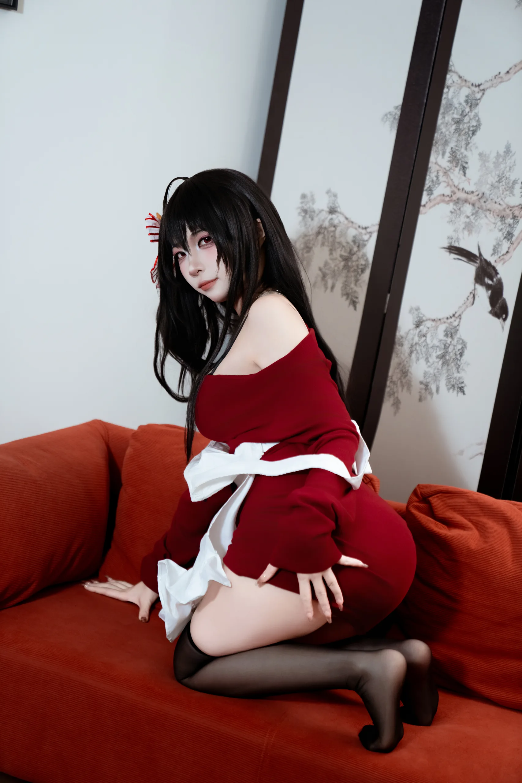 二佐Nisa 碧蓝航线 大凤 居家服 31P - 第16张写真大图