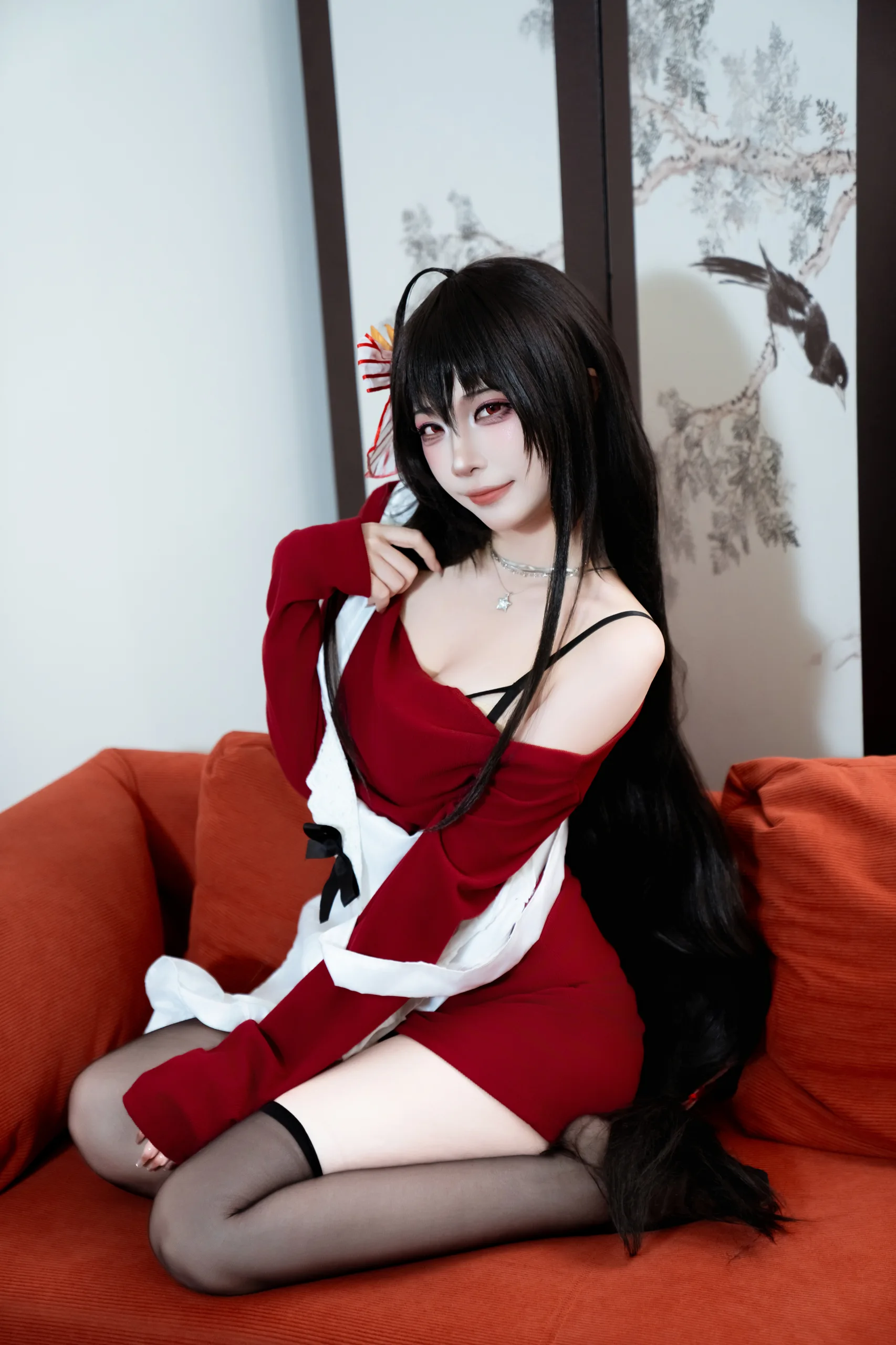 二佐Nisa 碧蓝航线 大凤 居家服 31P - 第24张写真大图