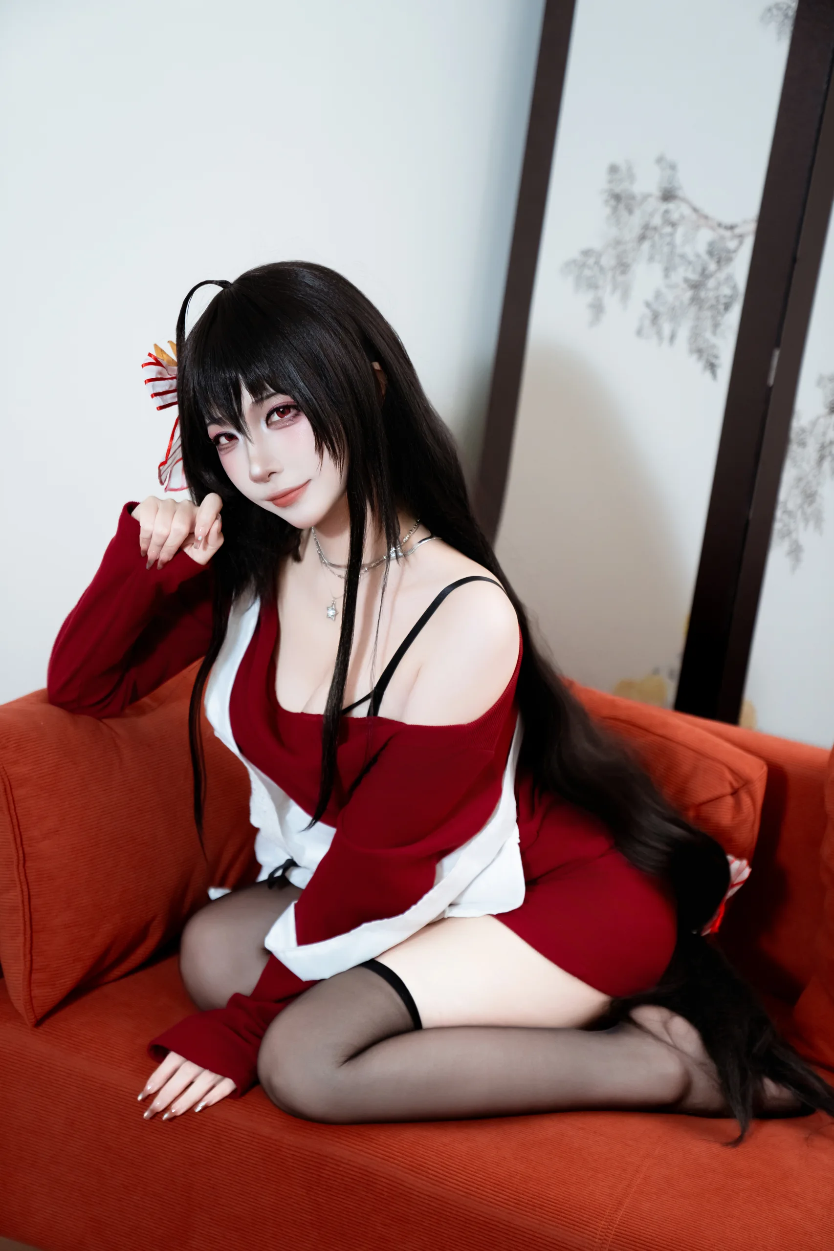 二佐Nisa 碧蓝航线 大凤 居家服 31P - 第25张写真大图