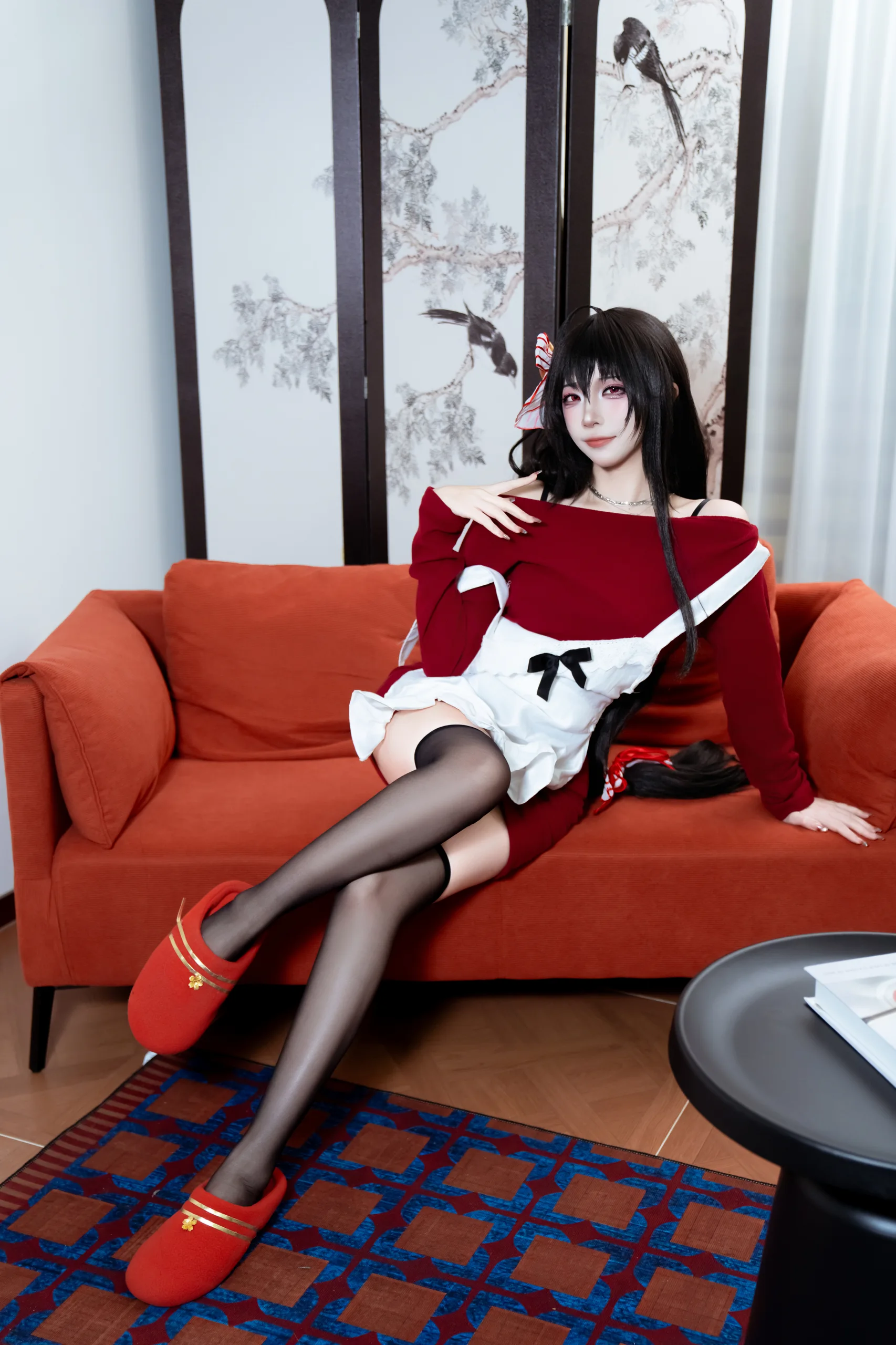 二佐Nisa 碧蓝航线 大凤 居家服 31P - 第5张写真大图