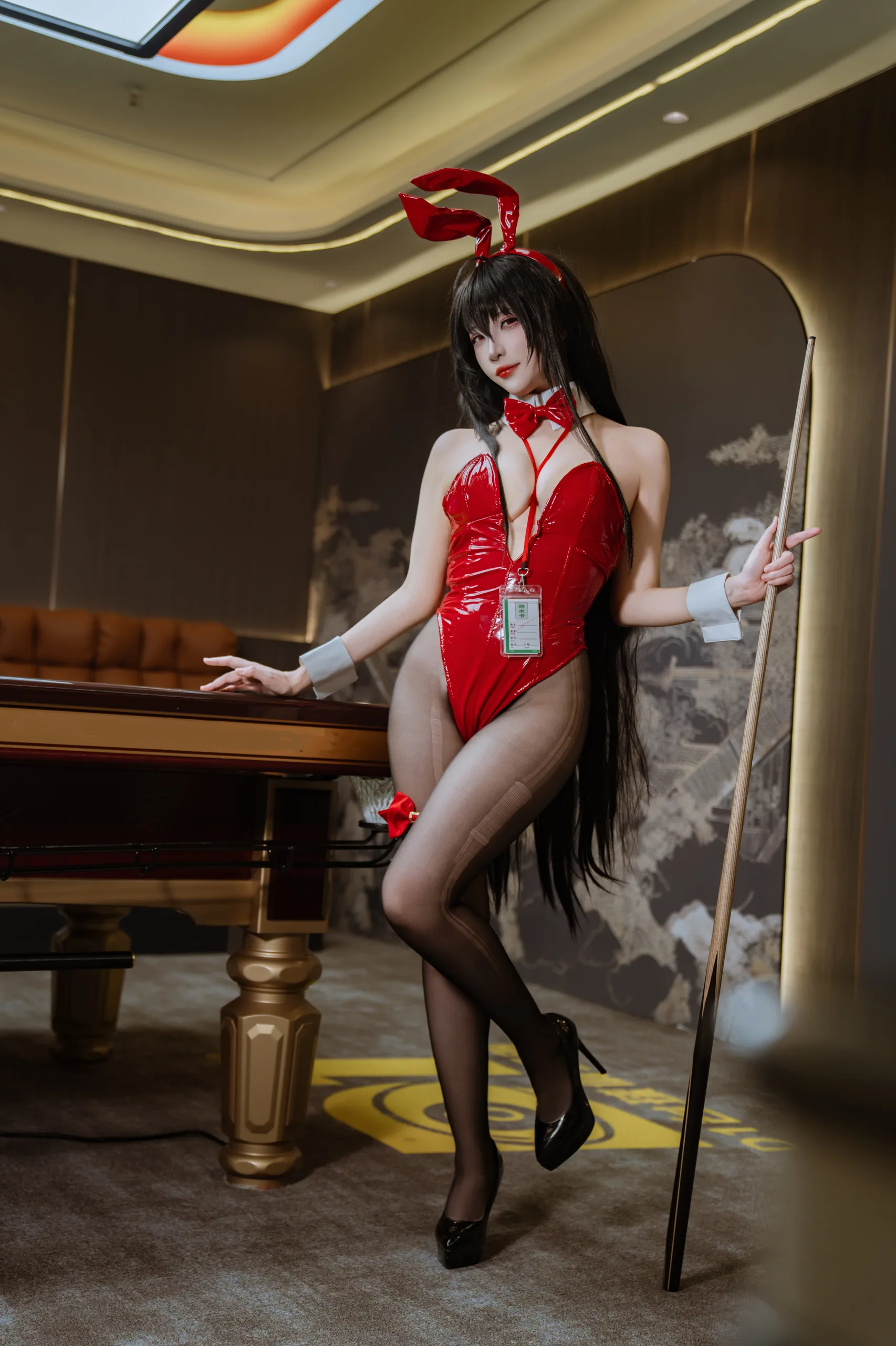 二佐Nisa 碧蓝航线 大凤 桌球兔女郎 31P - 第12张写真大图