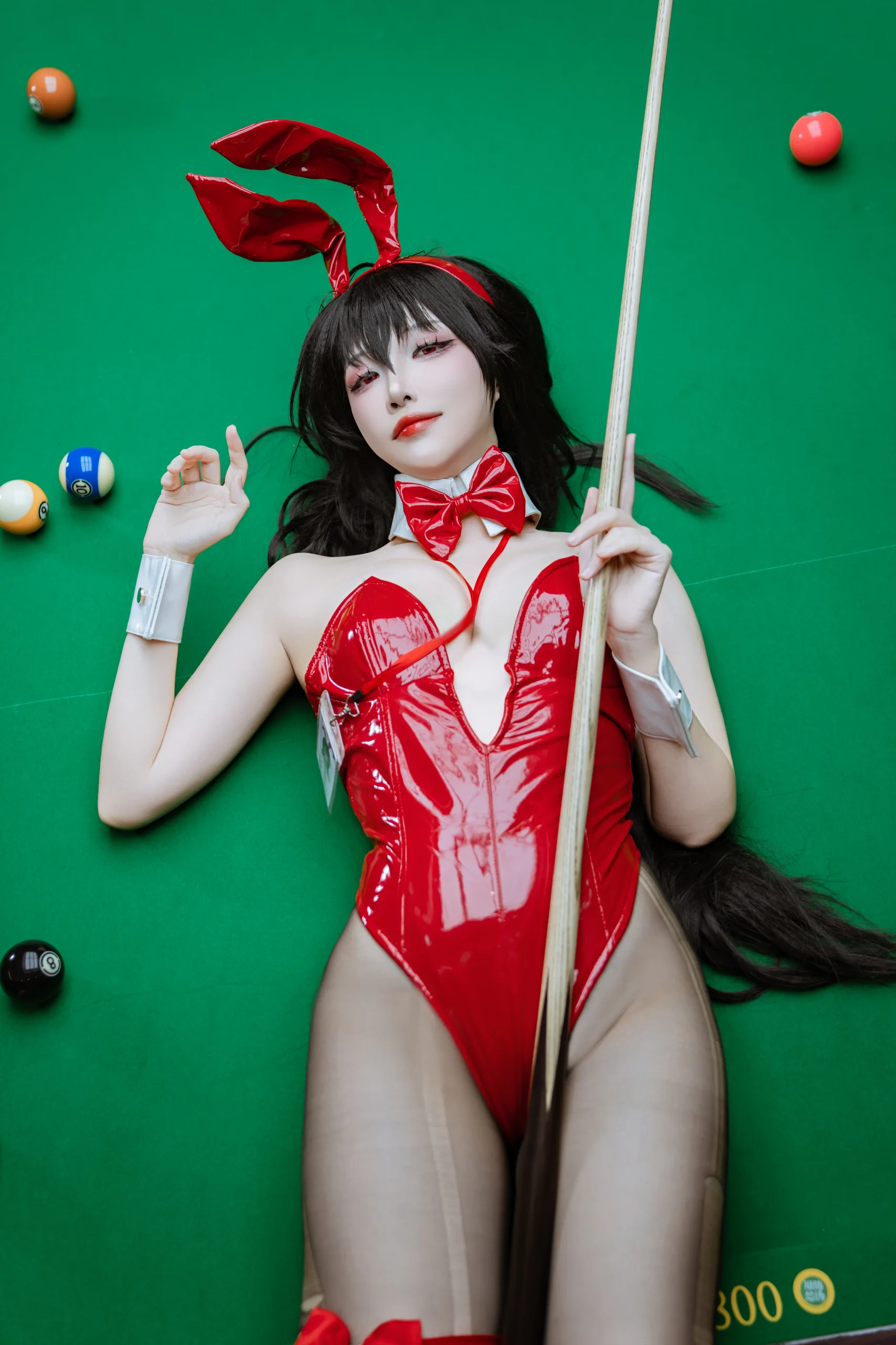 二佐Nisa 碧蓝航线 大凤 桌球兔女郎 31P - 第29张写真大图